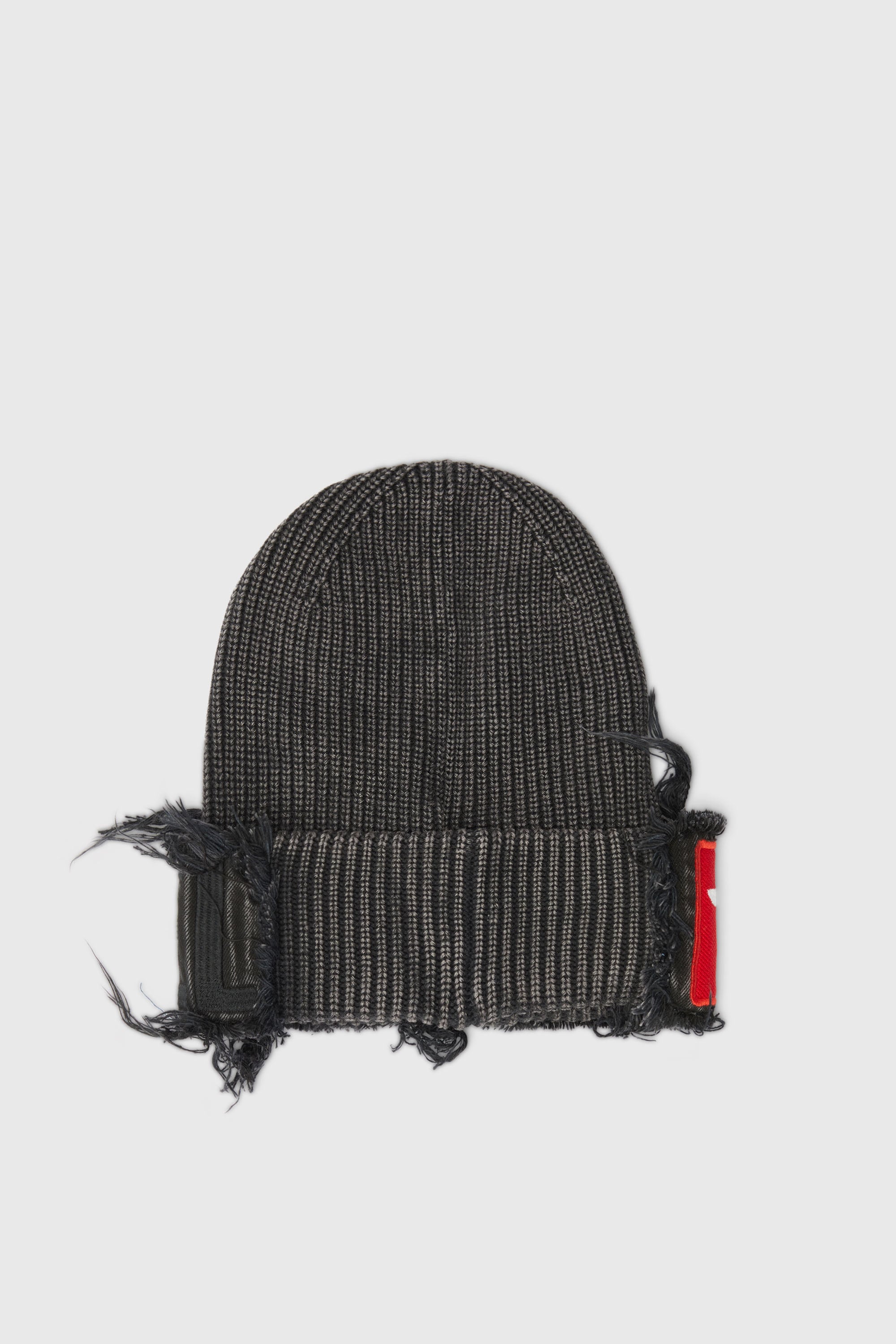 Diesel - K-FROK, Bonnet effet denim avec d&eacute;tail d'empi&egrave;cement audacieux Mixte in Noir - 2