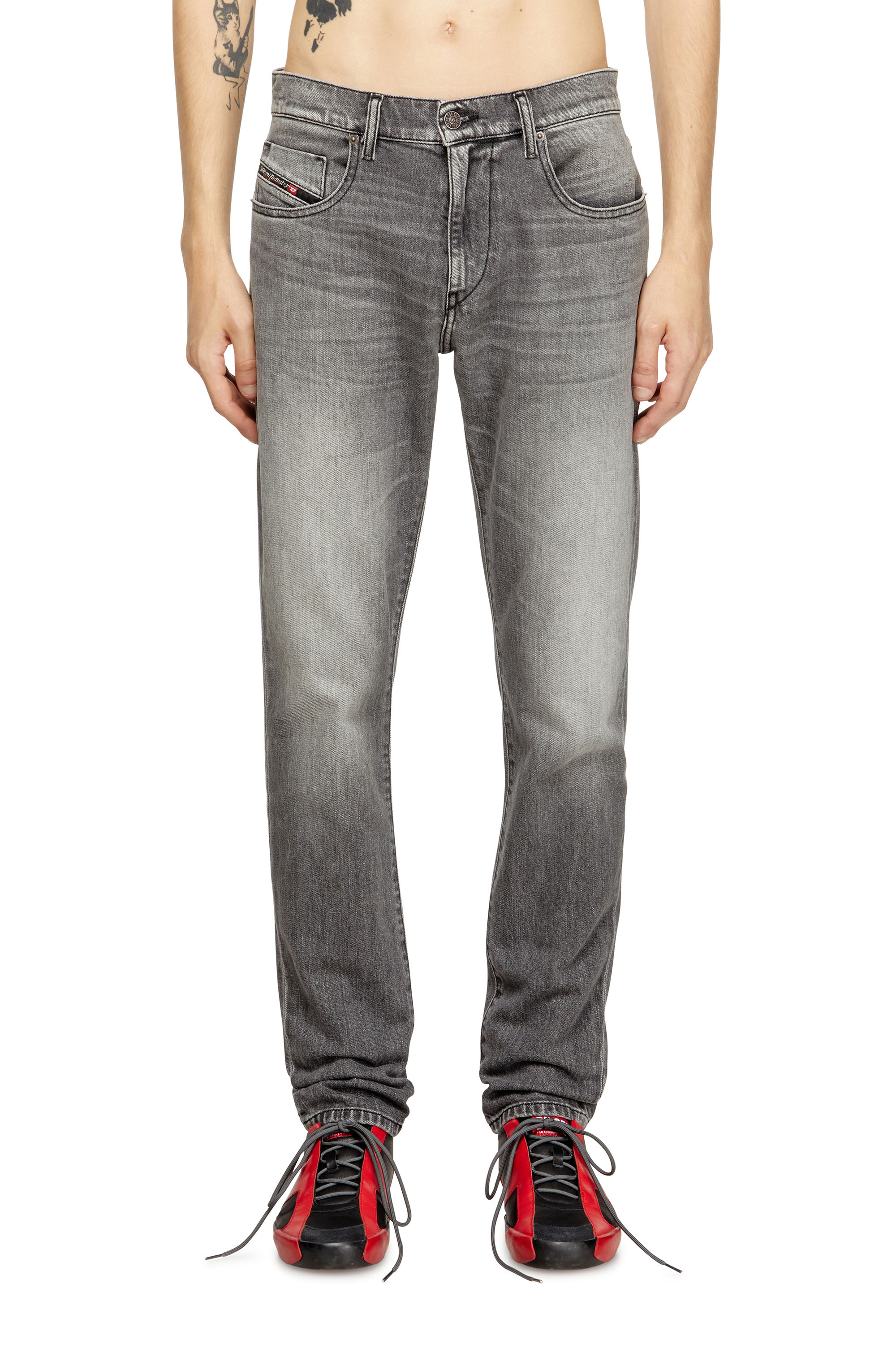 Diesel - Male's Slim Jeans 2019 D-Strukt 09M30, Grey - 1