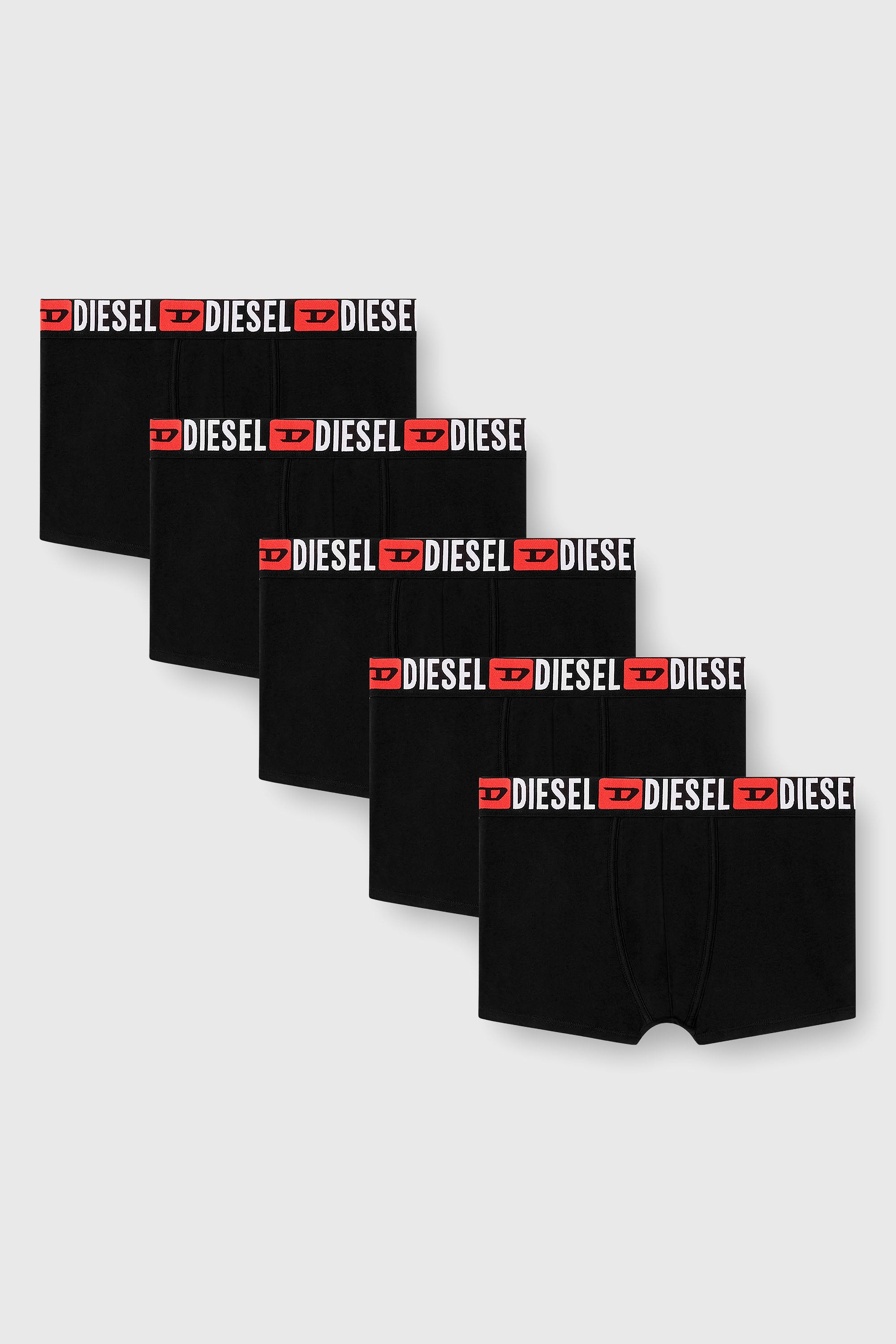 Diesel - UMBX-DAMIENFIVEPACK, Male's Five-pack of mix-colour boxer briefs in Black - 1