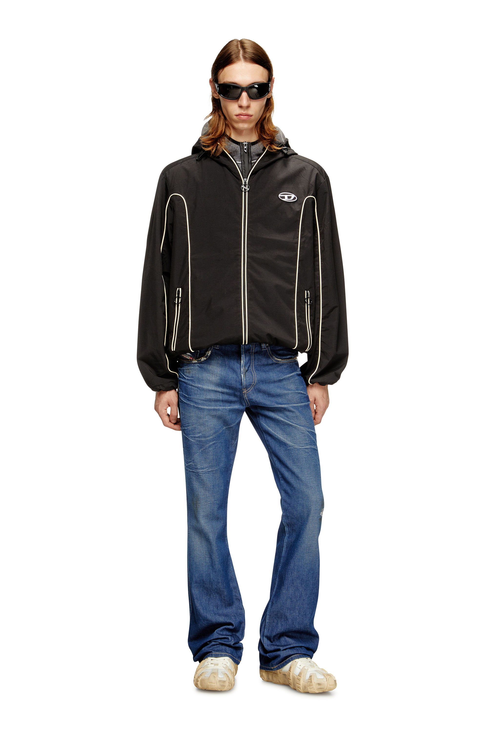 Diesel - Male's Bootcut Jeans 1998 D-Buck 09M60, Dark Blue - 2