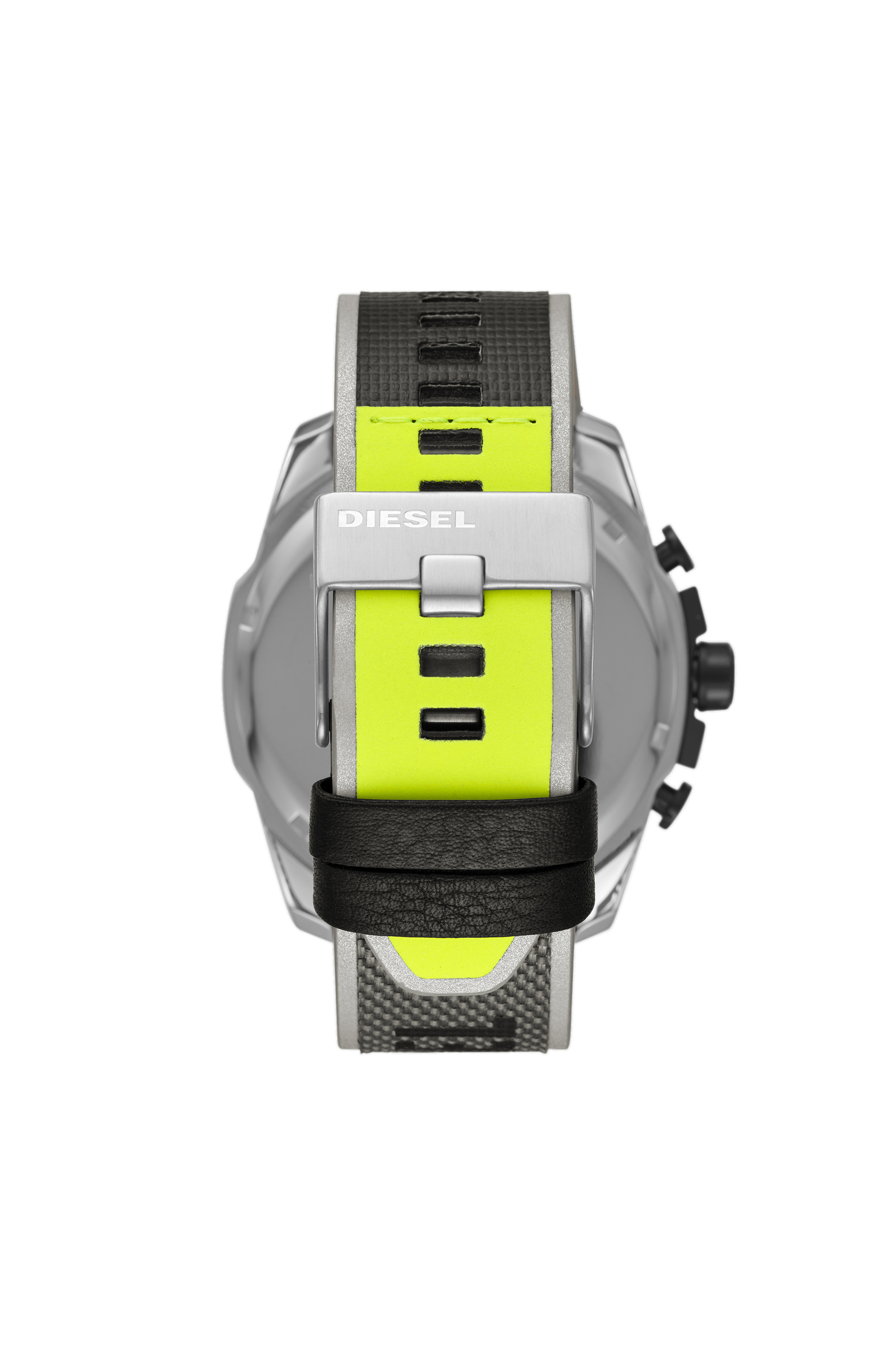 Men's Mega Chief chronograph black nylon watch Diesel DZ4523