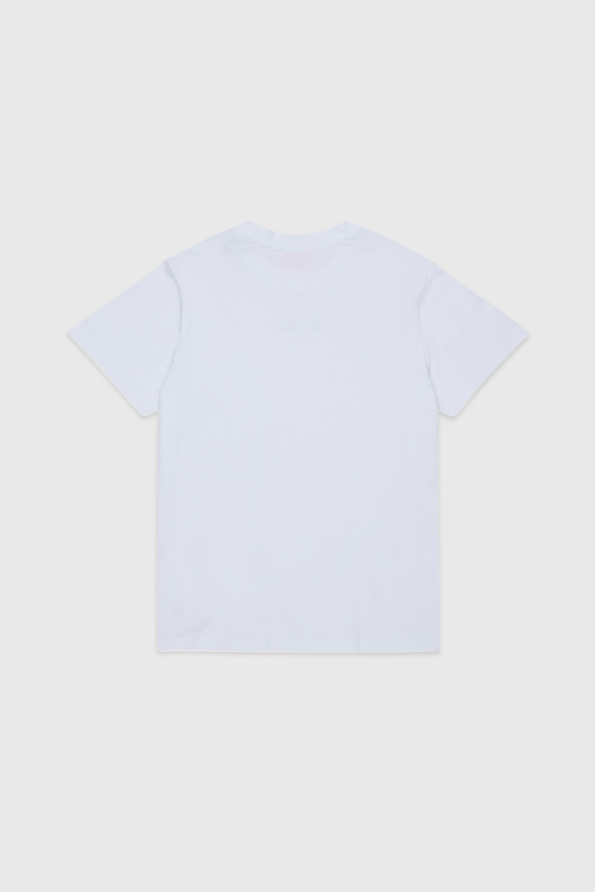 Diesel - UTTER, Man's T-shirt in stretch cotton with logo print in White - 2