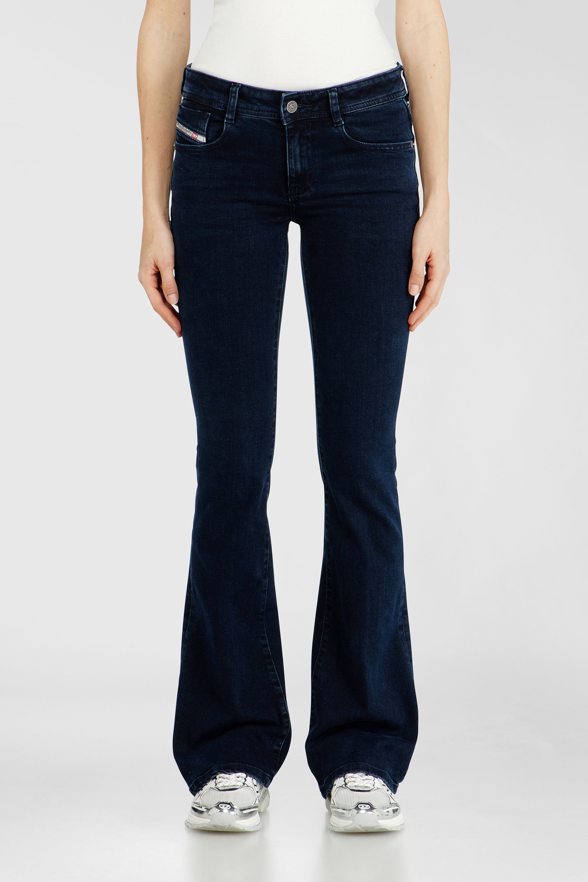 Diesel - Woman's Bootcut Jeans 1969 D-Ebbey 0KBBG, Dark Blue - 1