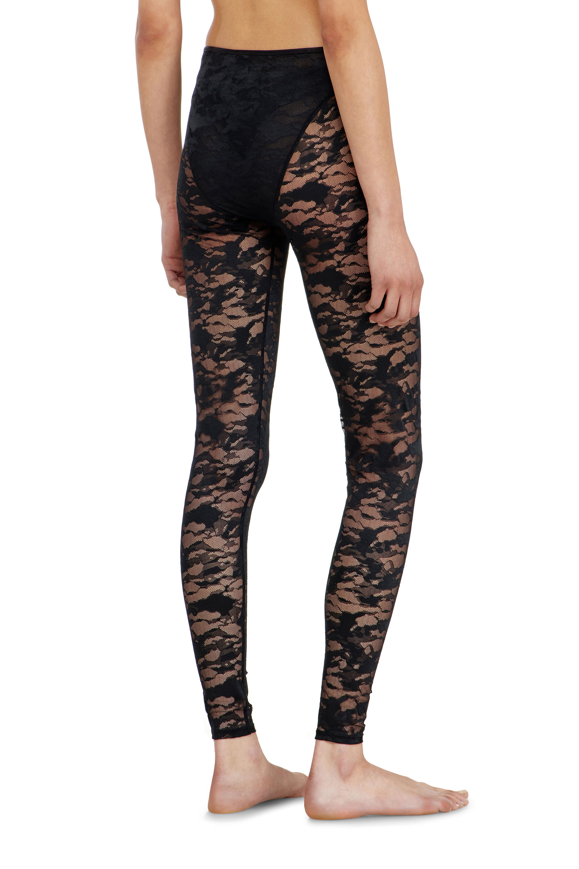 Diesel - HAYLEY-UTLT, Leggings en dentelle nylon camouflage Femme in ToBeDefined - 2