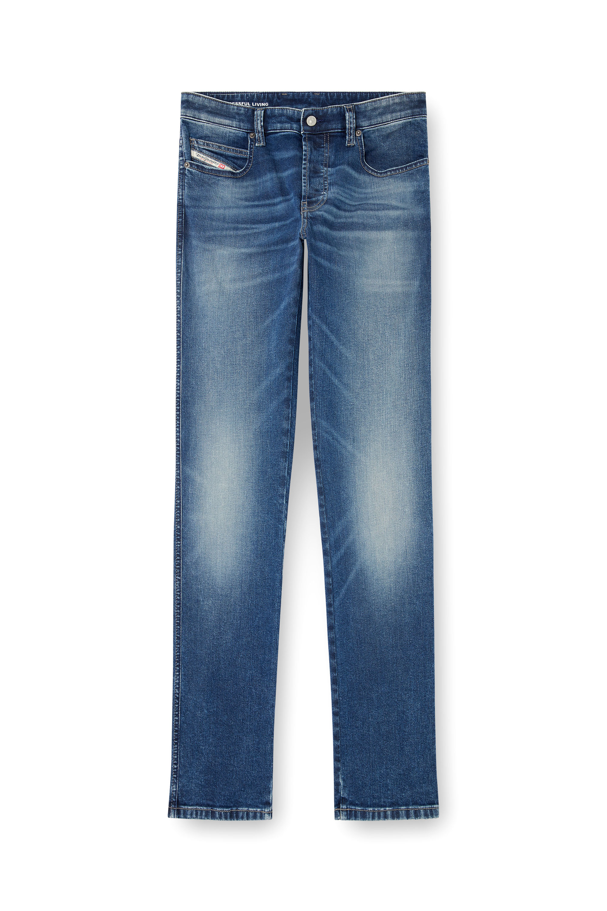 Slim Jeans 1993 D-Vyl 0DBEE, Medium Blue Diesel - Male's Slim Jeans 1993 D-Vyl 0DBEE, Medium Blue - 2