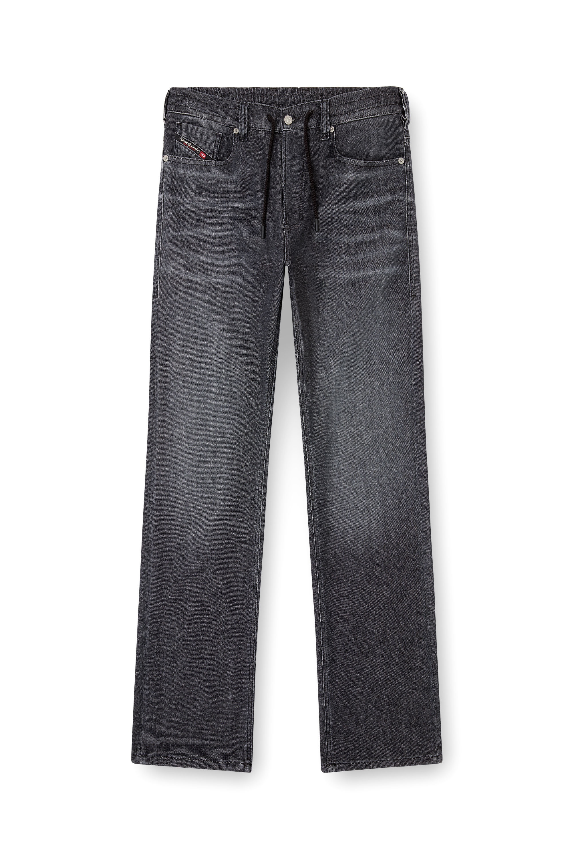 Diesel - Man's Relaxed 2080 D-Reel Joggjeans® 09M66, Black/Dark grey - 3