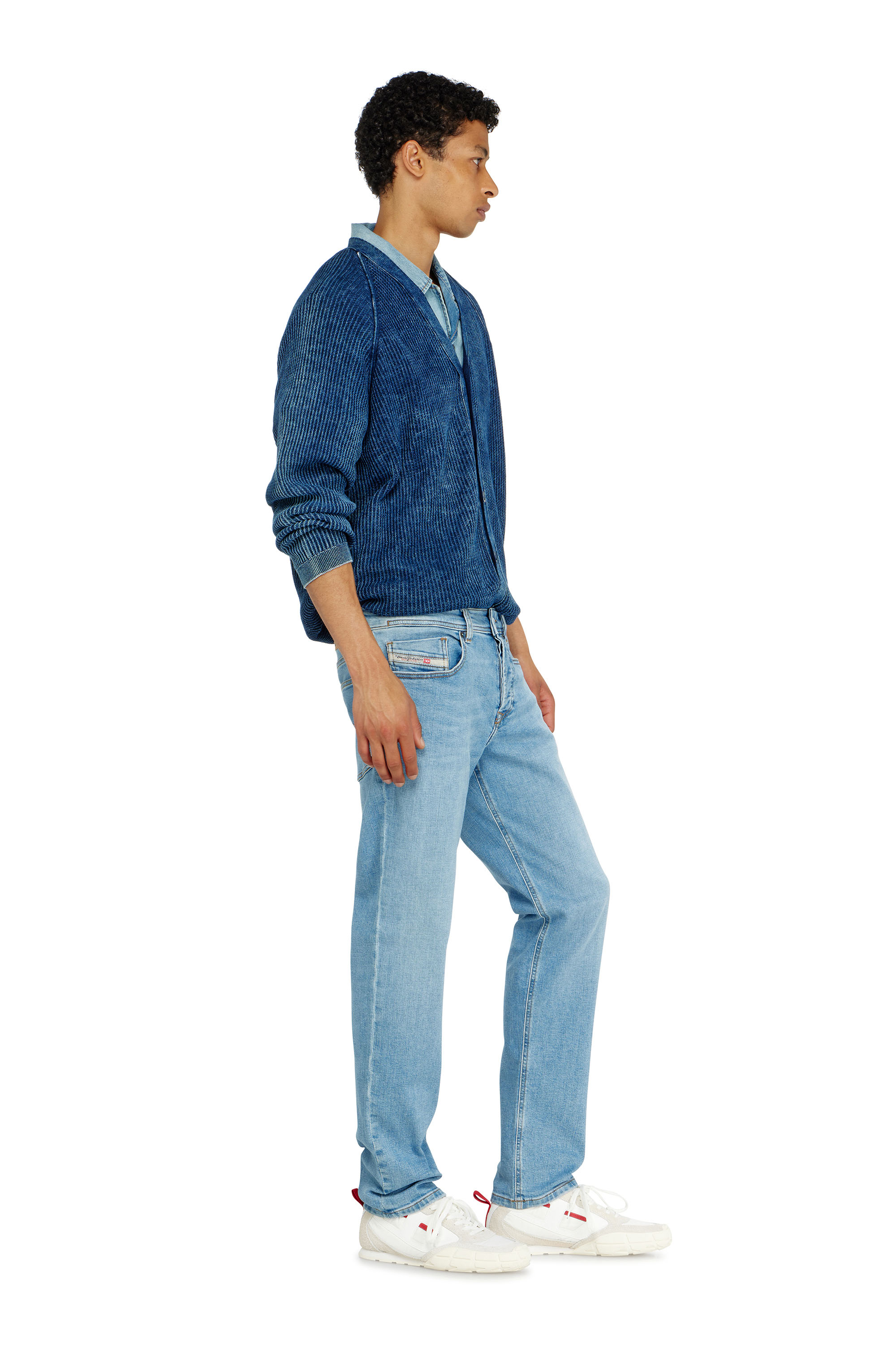 Diesel - Man's Regular Jeans 2023 D-Finitive 0HDBJ, Light Blue - 2