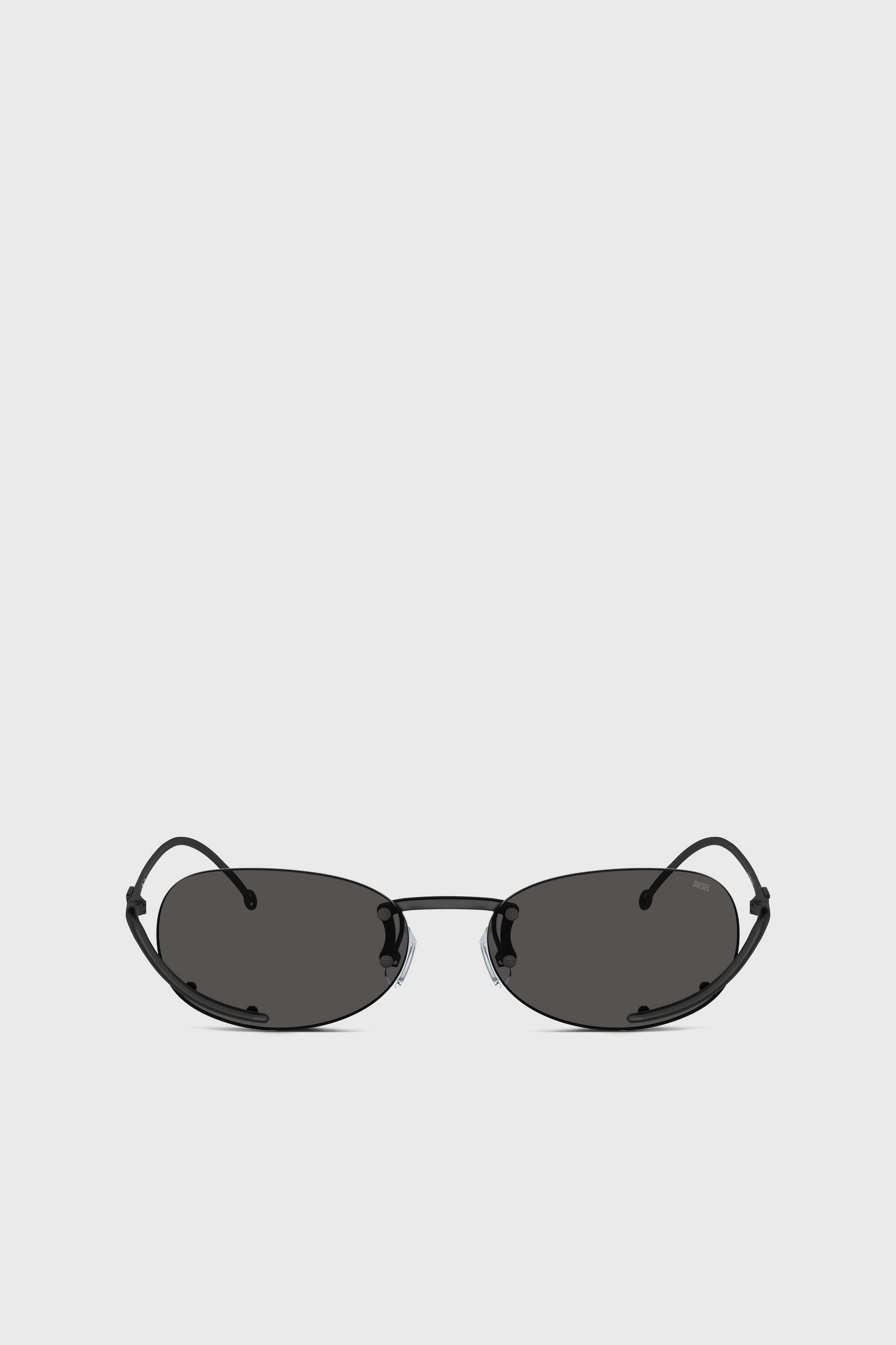 Diesel - 0DL1004, Gafas ovales Unisex in Negro - 1