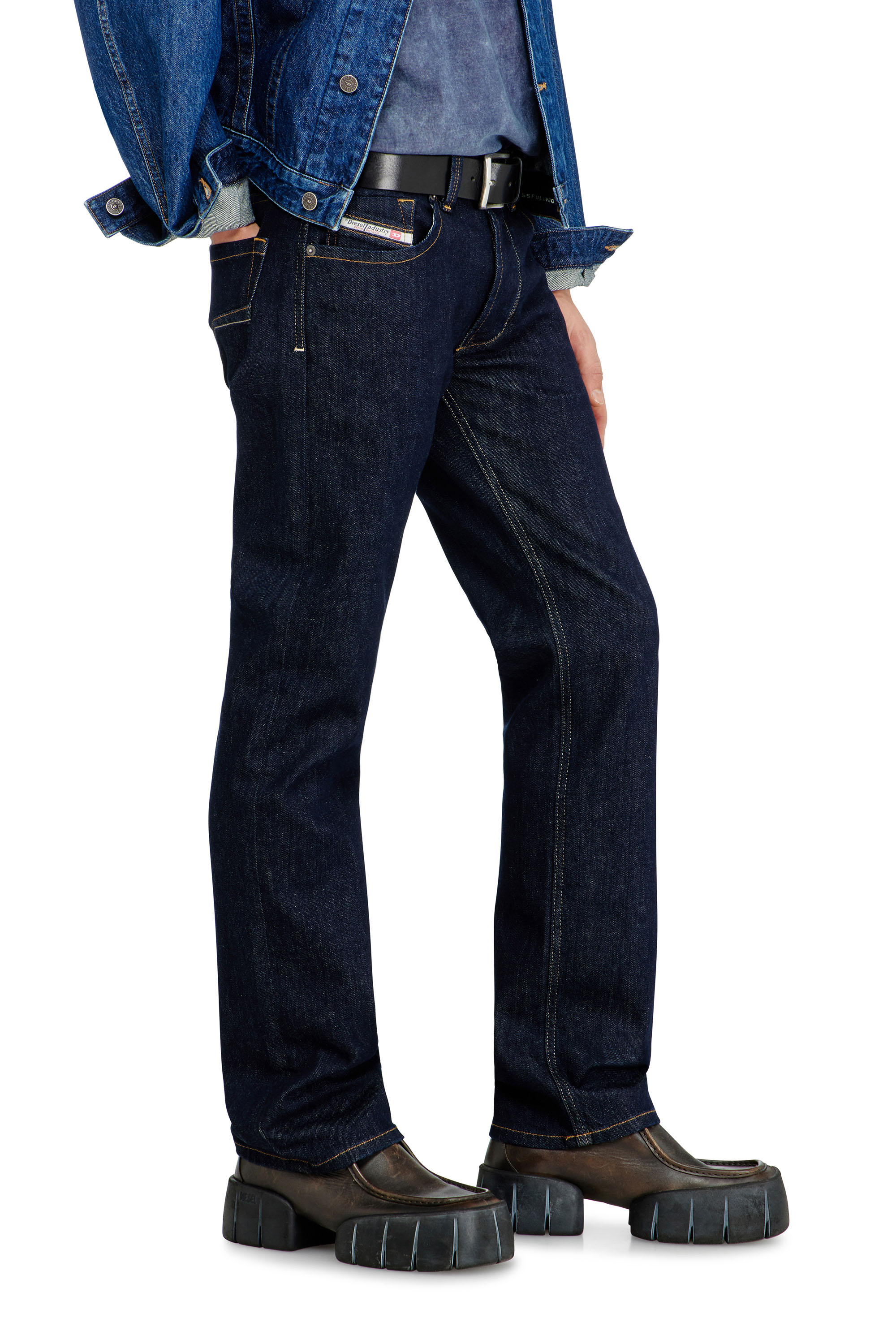 Diesel - Male's Regular Jeans 1985 Larkee 0DBEJ, Dark Blue - 7