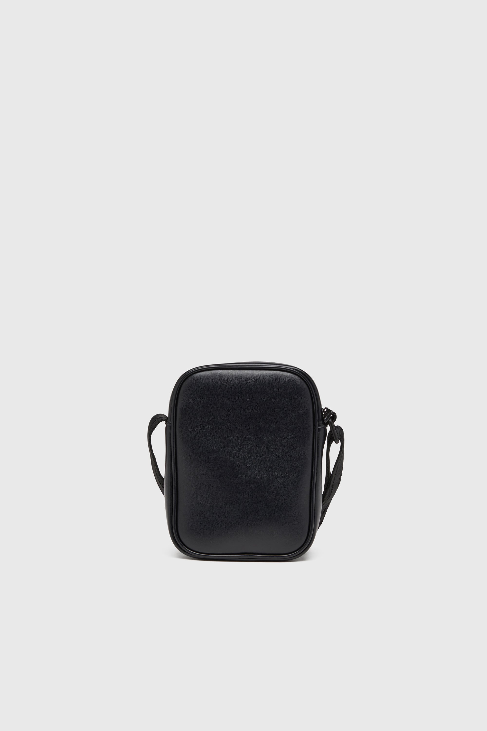 Diesel - HOLI-D CROSSBODY, Holi-D-Sac &agrave; bandouli&egrave;re en PU et n&eacute;opr&egrave;ne Homme in Noir - 2