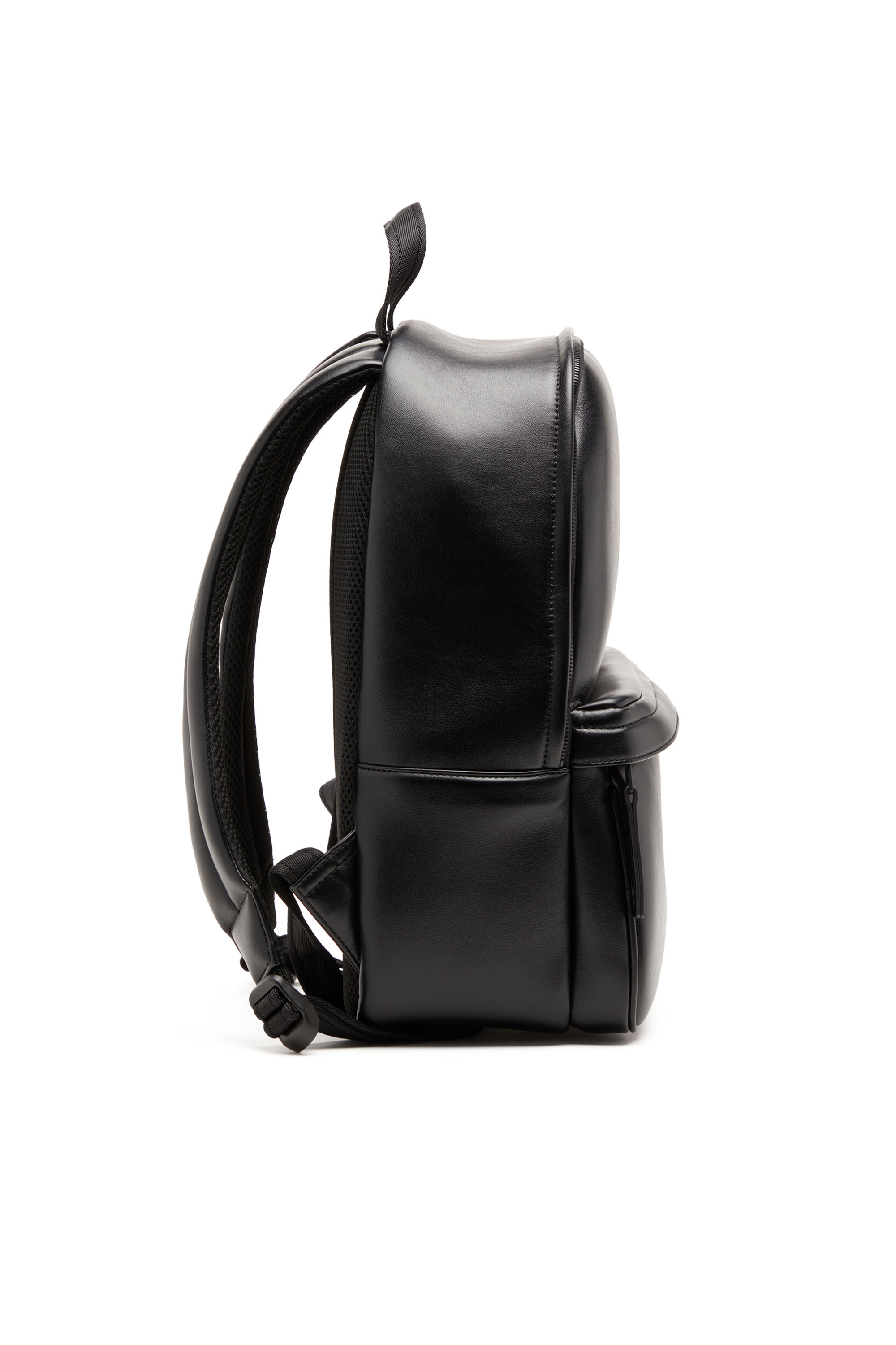 Diesel - HOLI-D BACKPACK M, Holi-D-Sac à dos en néoprène contrecollé Homme in Noir - 4