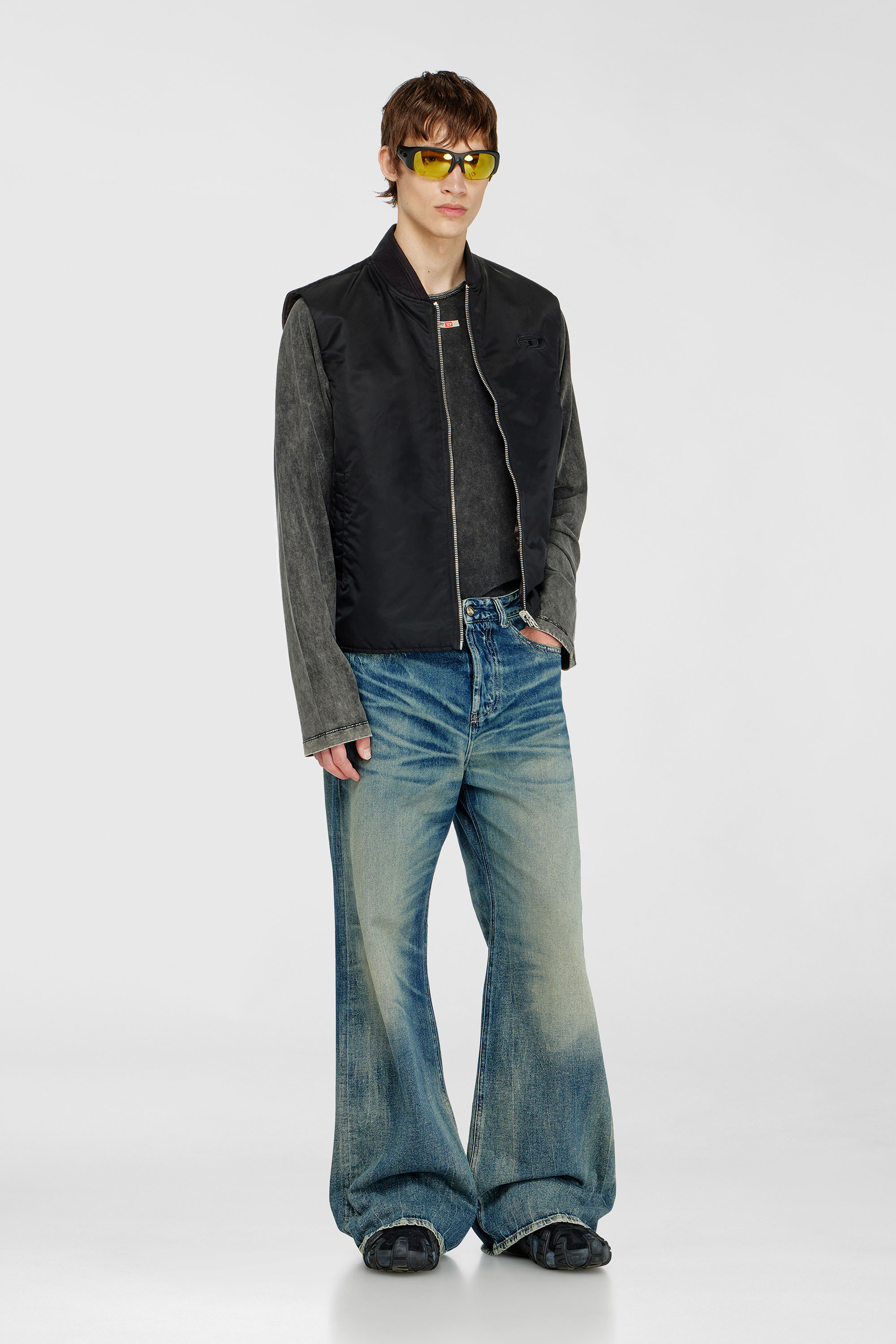 Diesel - Male's Relaxed Jeans D-Rise 09P55, Dark Blue - 1