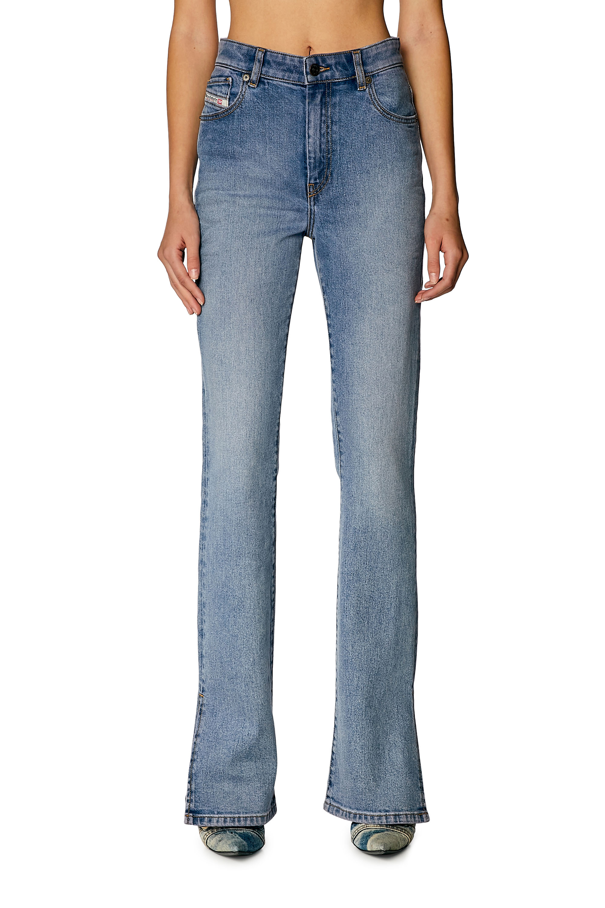 ◆DIESEL◆ Bootcut D Scription Denim Pants Blue A1139209G930 Women's Bootcut Jeans | Light Blue | Diesel 2003 D-Escription