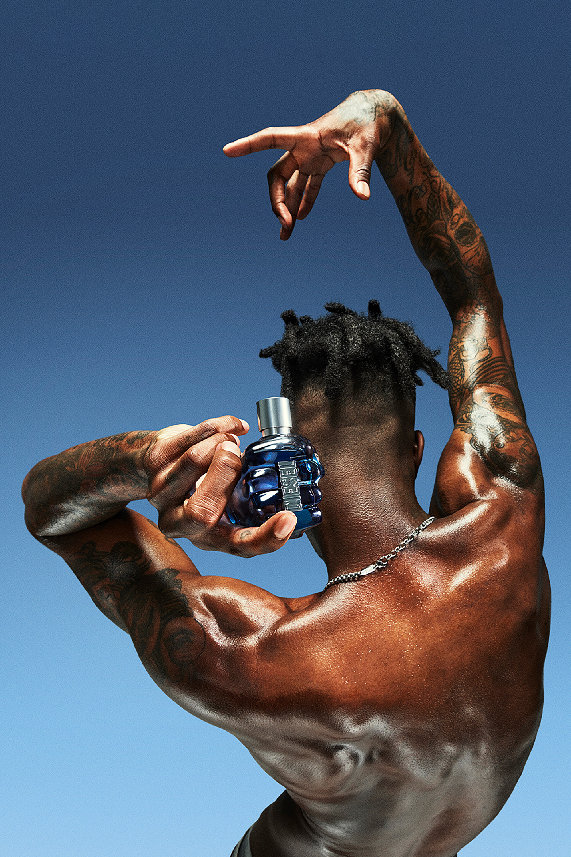 Diesel - SOUND OF THE BRAVE 50 ML FRAGRANCE, Man's Sound Of The Brave 50ml, 1.7 FL.OZ., Eau de Toilette in Blue - 4