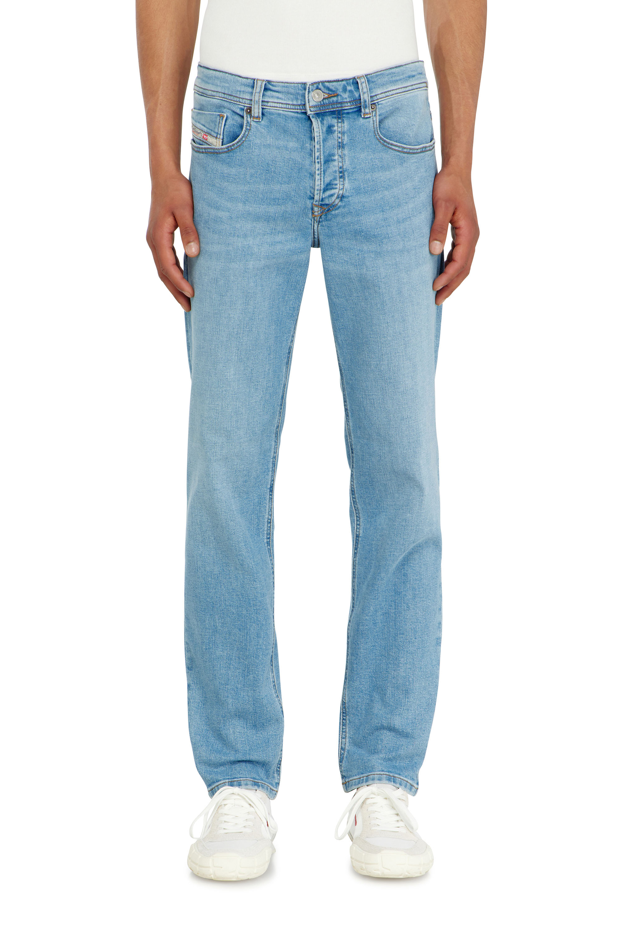 Diesel - Man's Regular Jeans 2023 D-Finitive 0HDBJ, Light Blue - 4