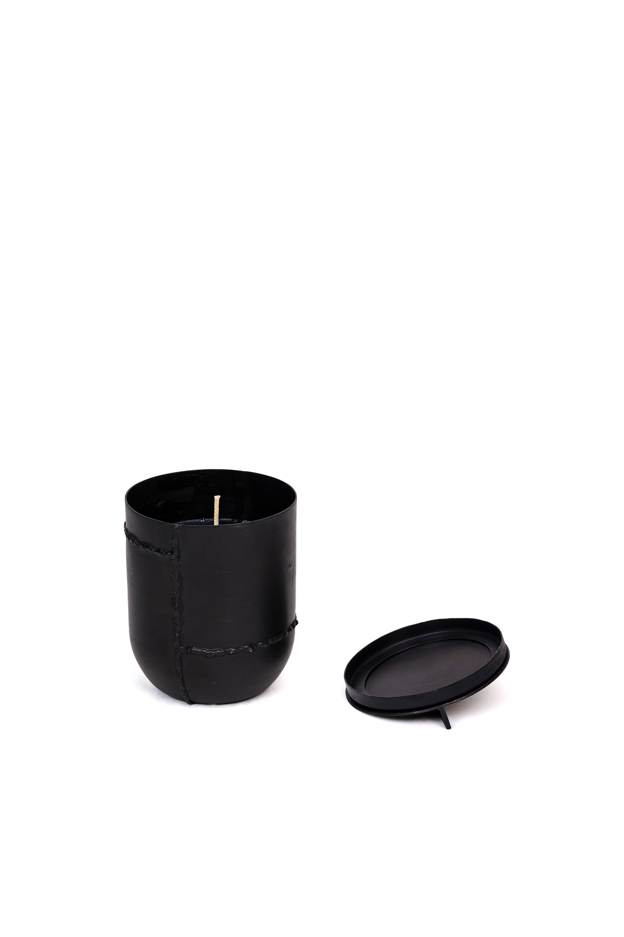 Vela en recipiente met&aacute;lico "Diesel acier fum&egrave;e"