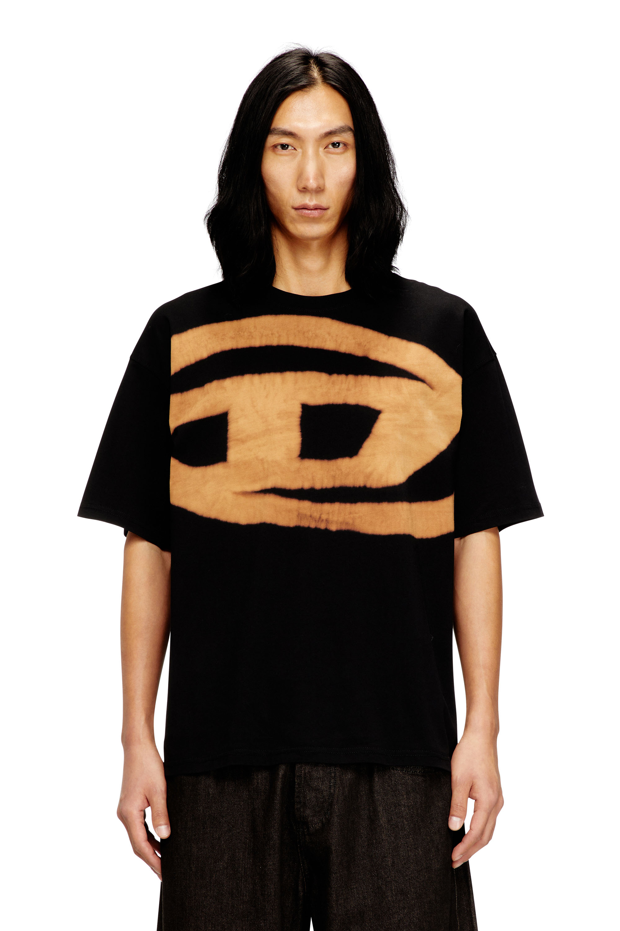 Diesel - T-BOXT-BLEACH, Camiseta con logotipo Oval D descolorido Hombre in Multicolor - 3