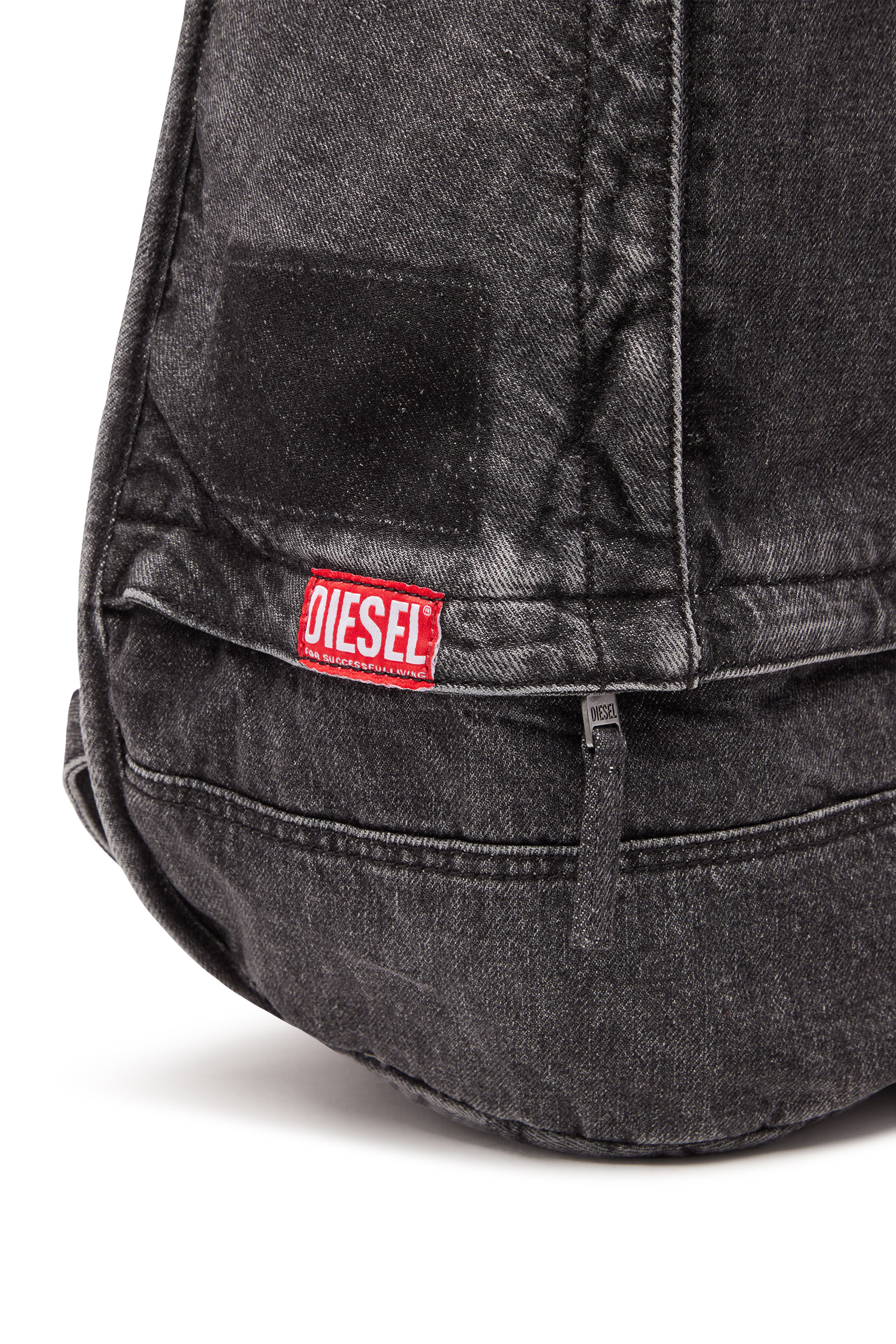 Men's Rave Backpack X - Backpack in faded denim | Black | Diesel