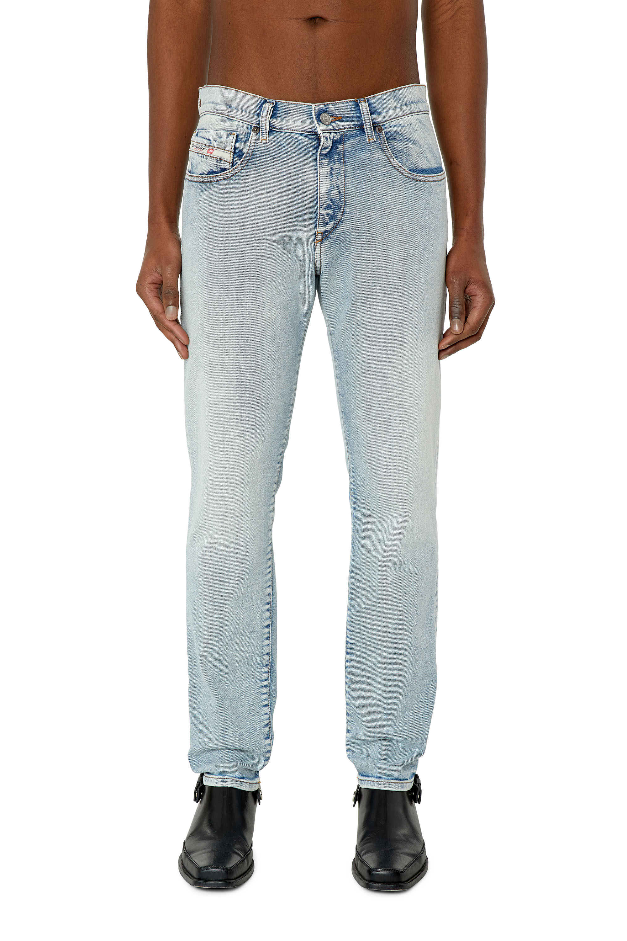 2019 D-STRUKT Men's : Slim Light blue Jeans | Diesel ®