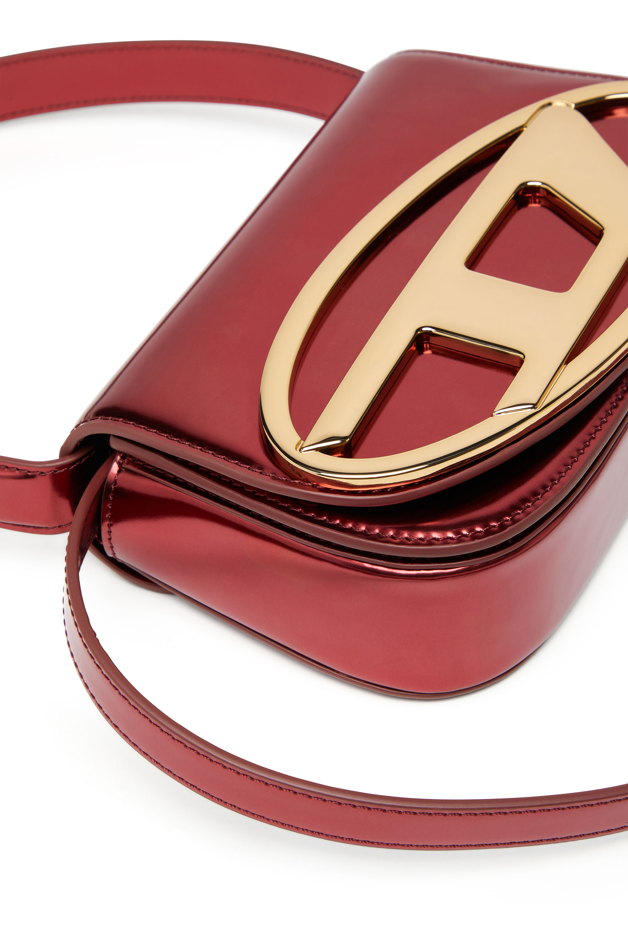 Diesel - CL-1DR, Woman's CL-1DR - Leather shoulder bag in Burgundy - 5