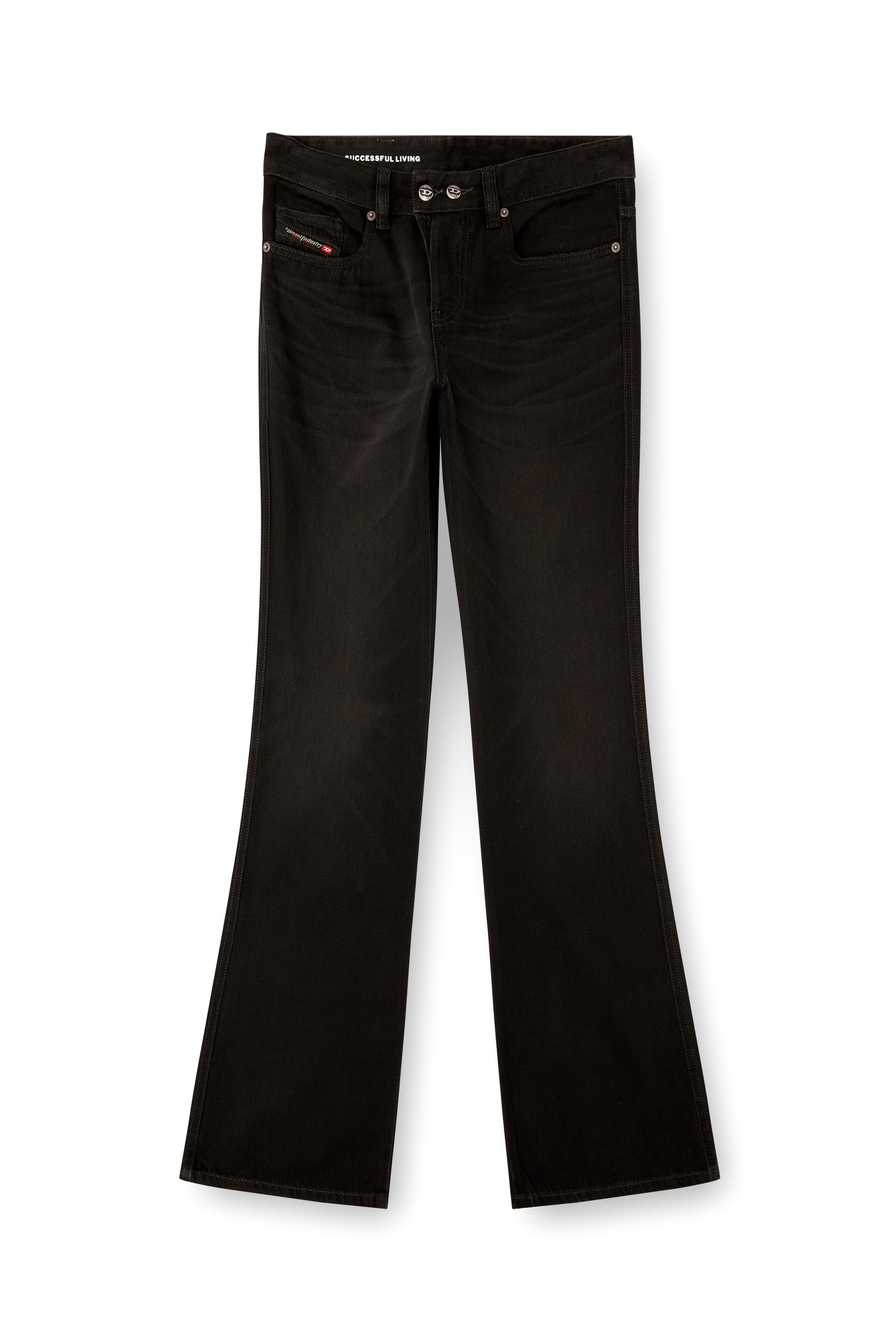 Diesel - Male's Bootcut Jeans 1998 D-Buck 09M20, Black/Dark Grey - 3