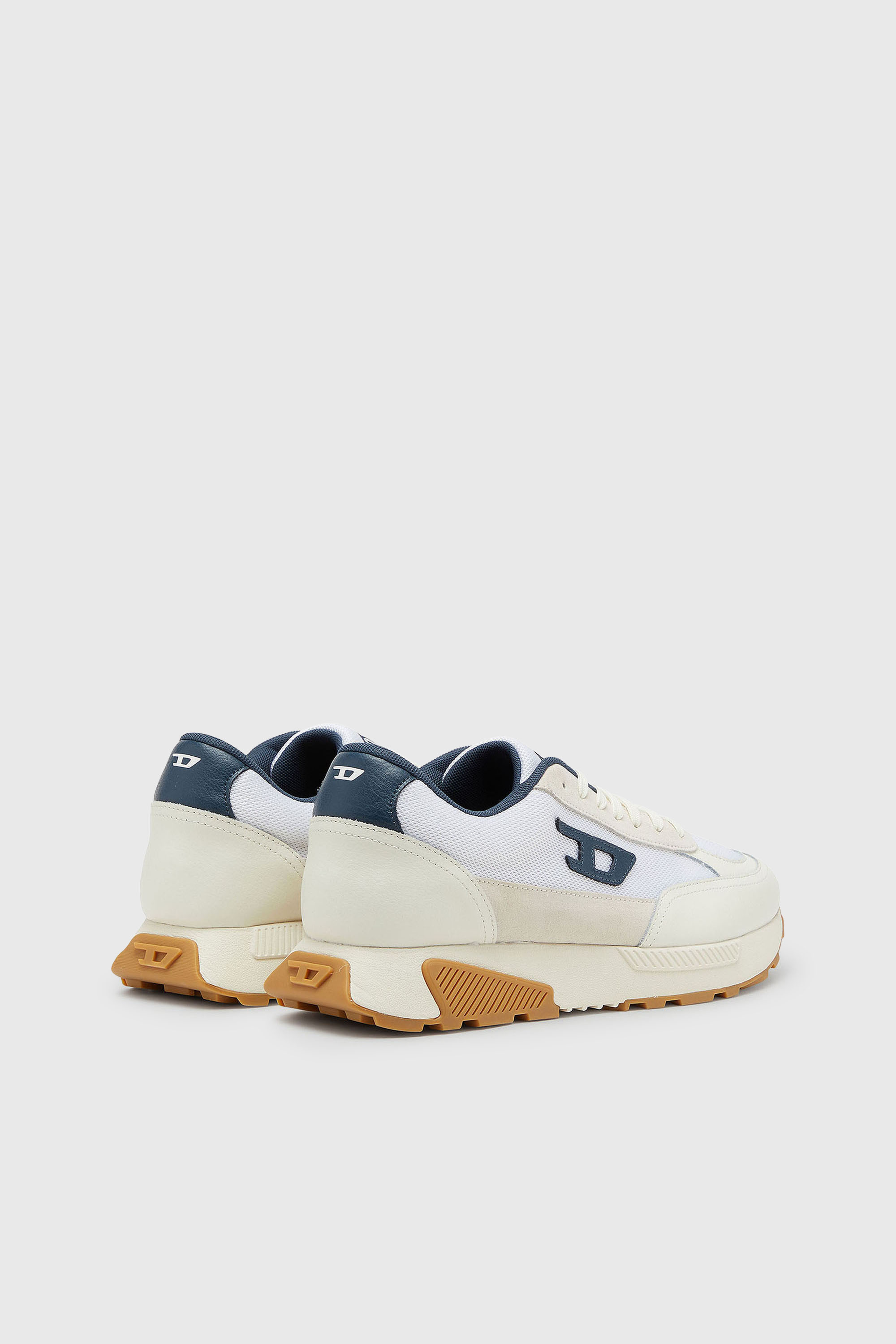 Diesel - S-TAME D-UP, S-Tame-D - Zapatillas con detalles de ante y malla Hombre in Multicolor - 3