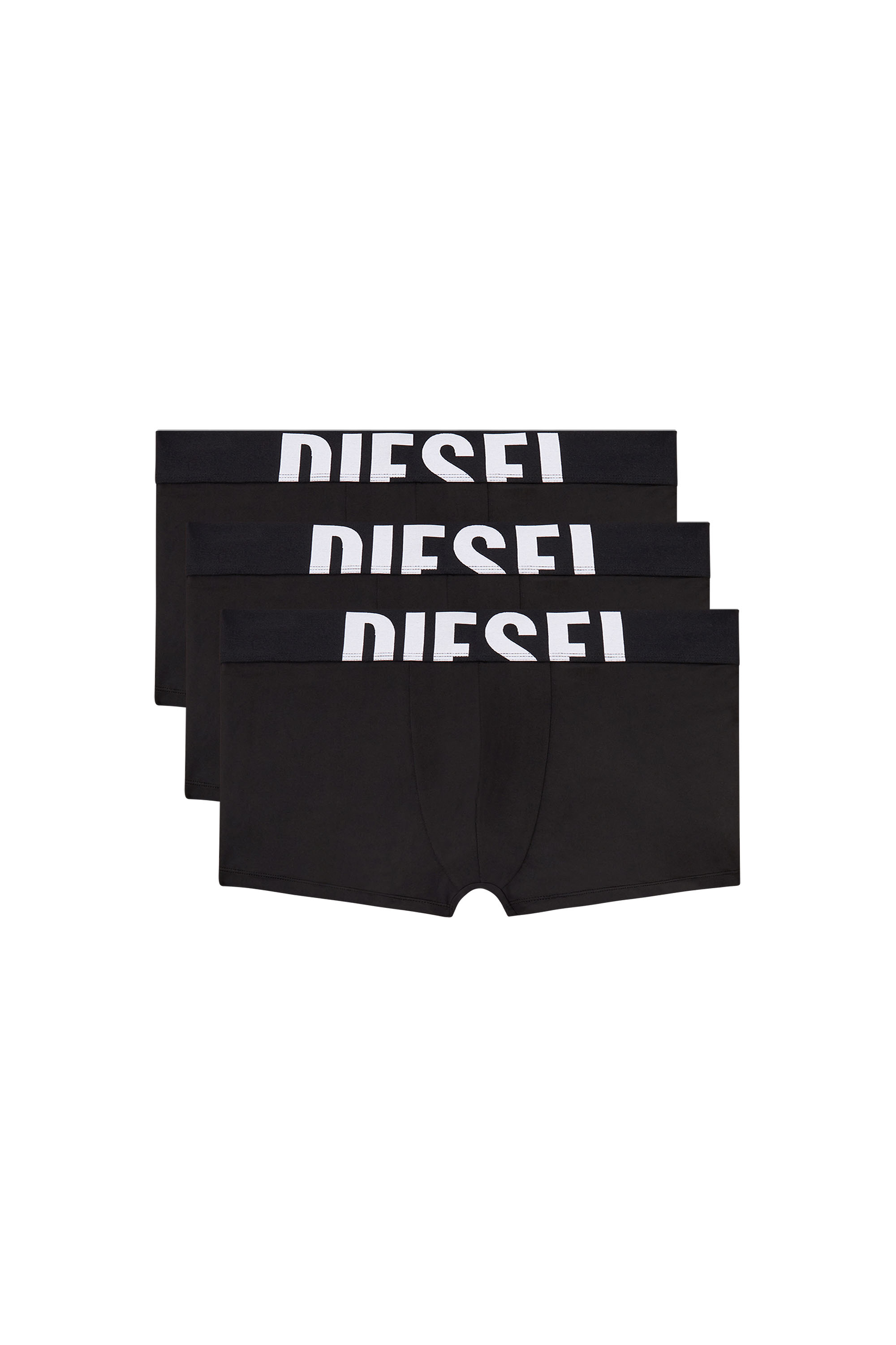 Diesel - DAMIEN-D-POP-3PACK-55, Male's Three-pack boxer briefs in microfibre in Black - 4