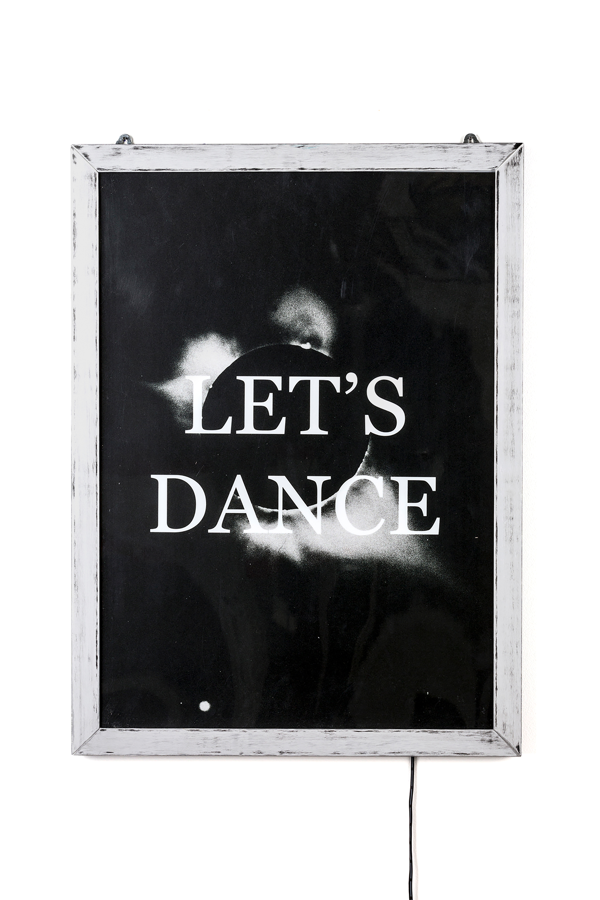 Diesel - 11020 FRAME IT!, Poster "Let's dance" Unisex in Blanco - 1