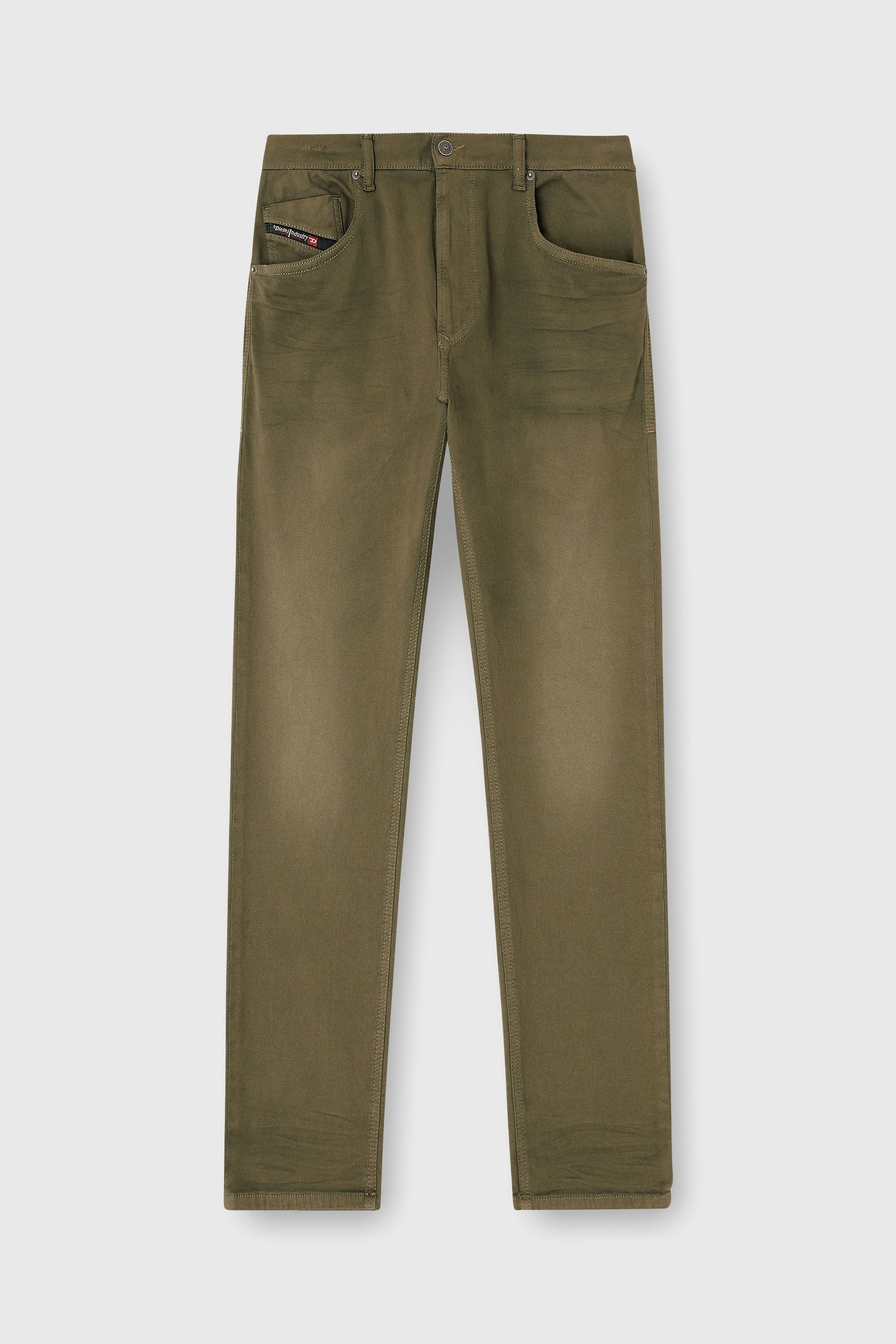 Diesel - Regular 2032 D-Krooley-BW Joggjeans&reg; 0670M Hombre, Verde Militar - 4