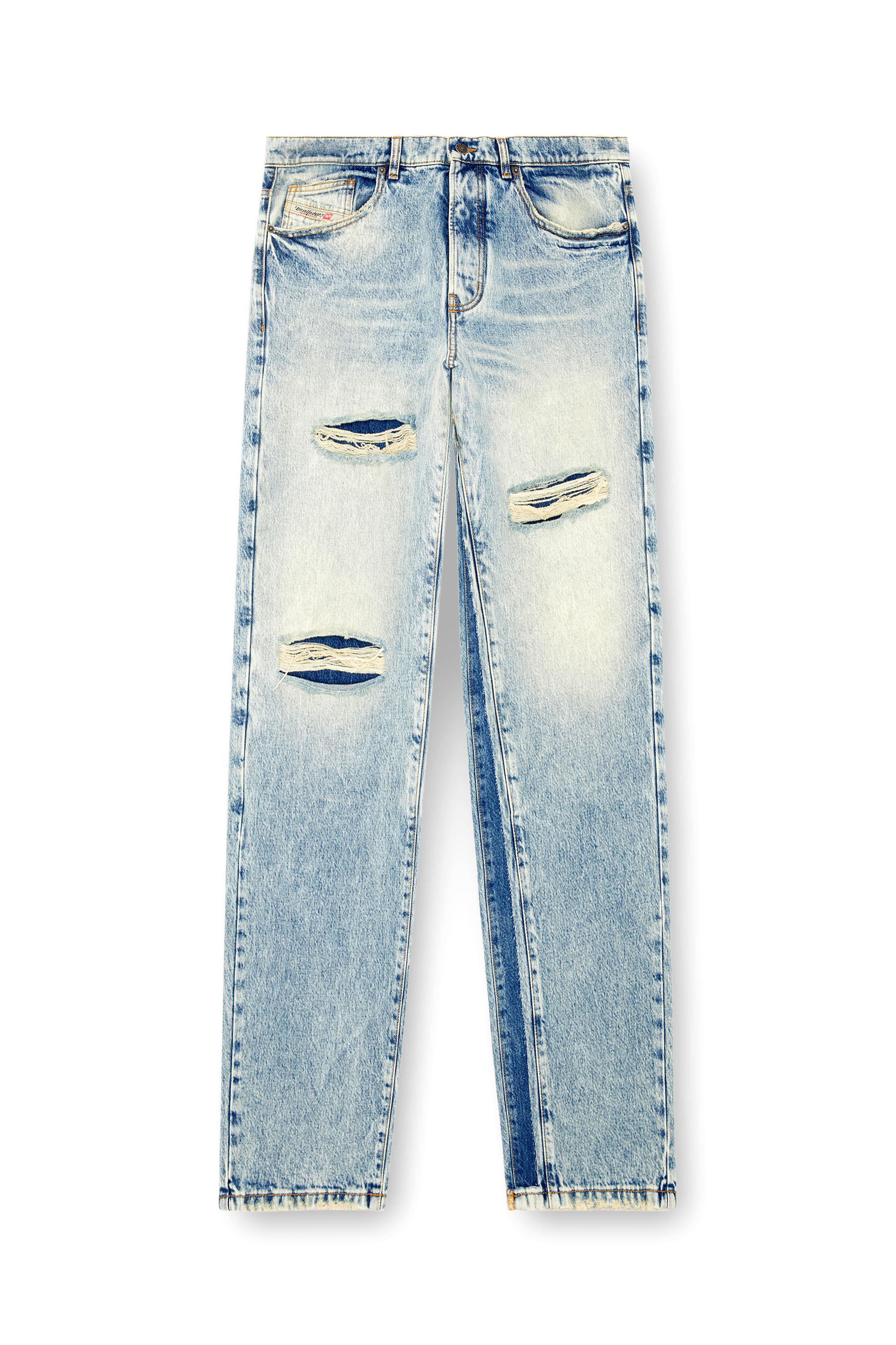 Diesel - Male's Relaxed Jeans D-Fire 0AJEN, Light Blue - 3
