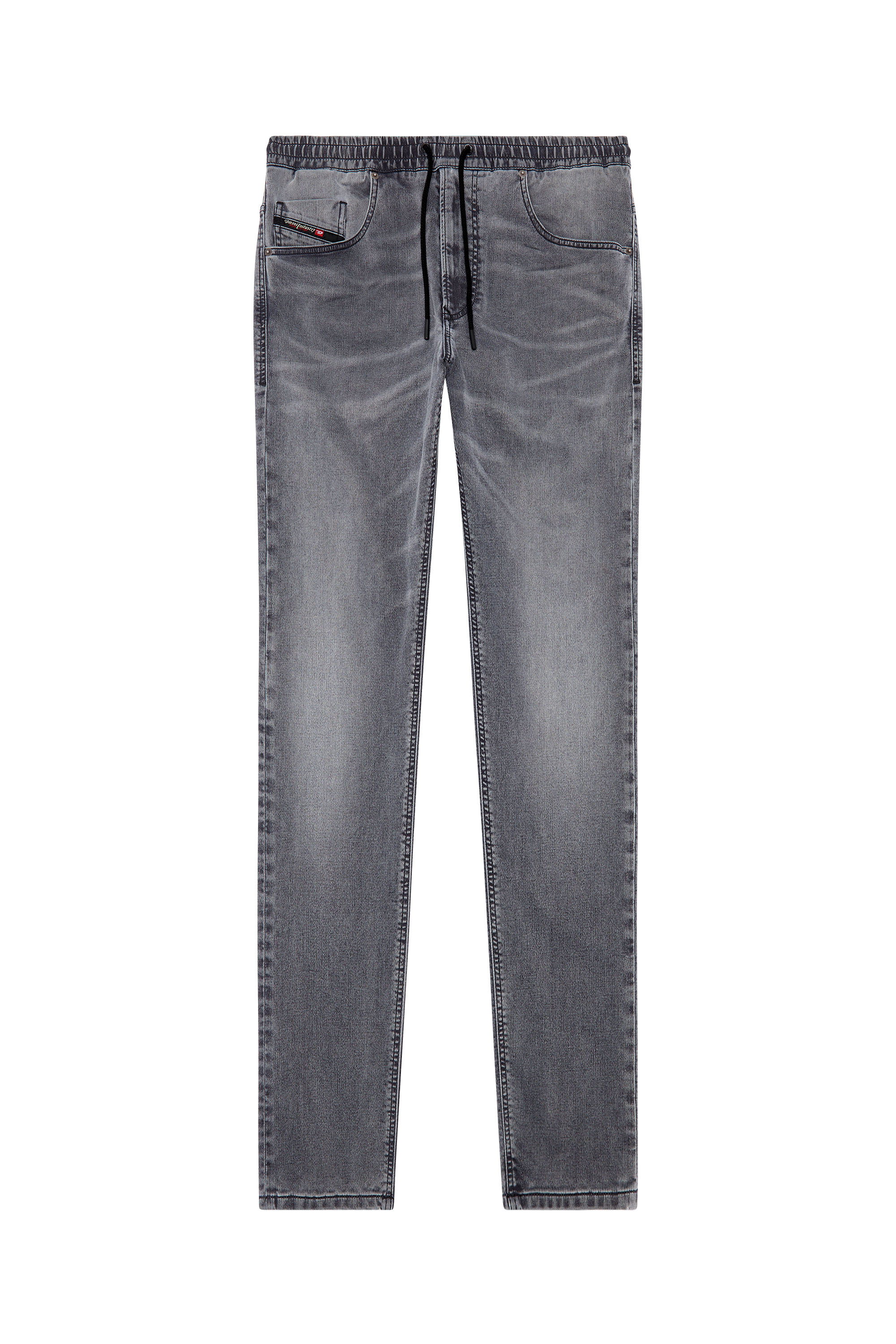 Diesel - Male's Regular 2030 D-Krooley Joggjeans&reg; 068HP, Grey - 2