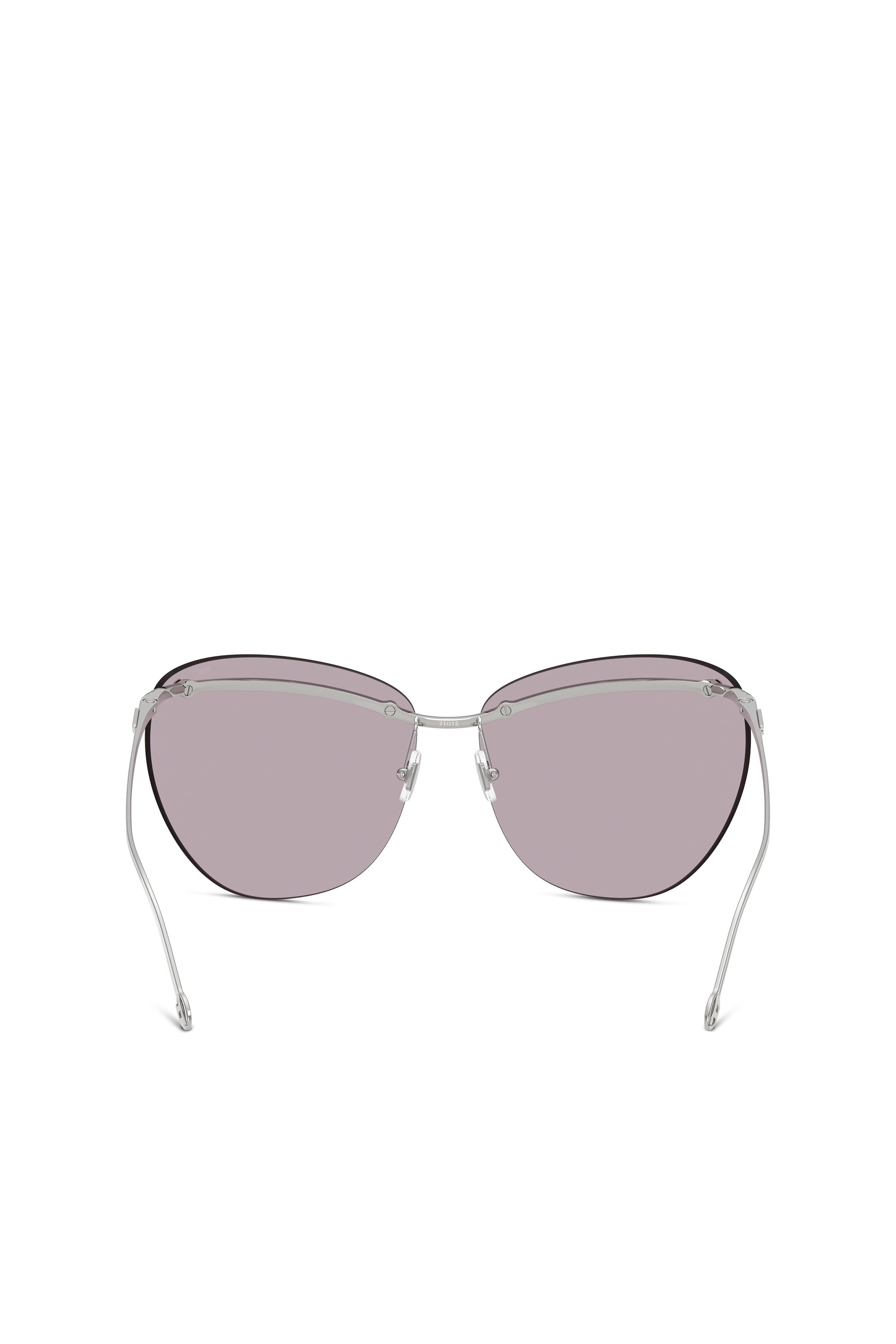 Diesel - 0DL1007, Gafas de sol con forma envolvente Unisex in Marr&oacute;n - 3