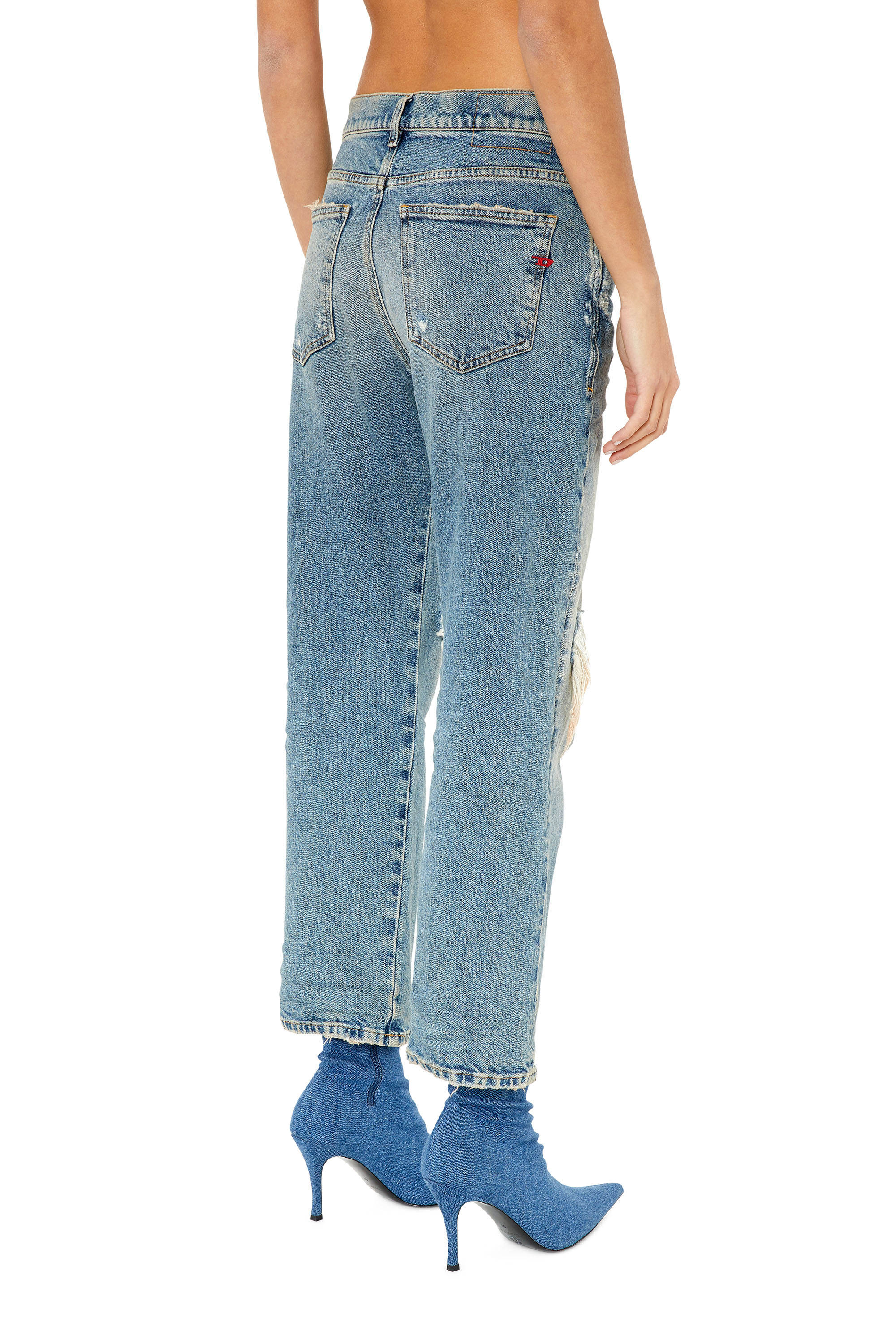 Diesel - Boyfriend Jeans 2016 D-Air 007M8, Woman's Boyfriend Jeans - 2016 D-Air in Medium blue - 5