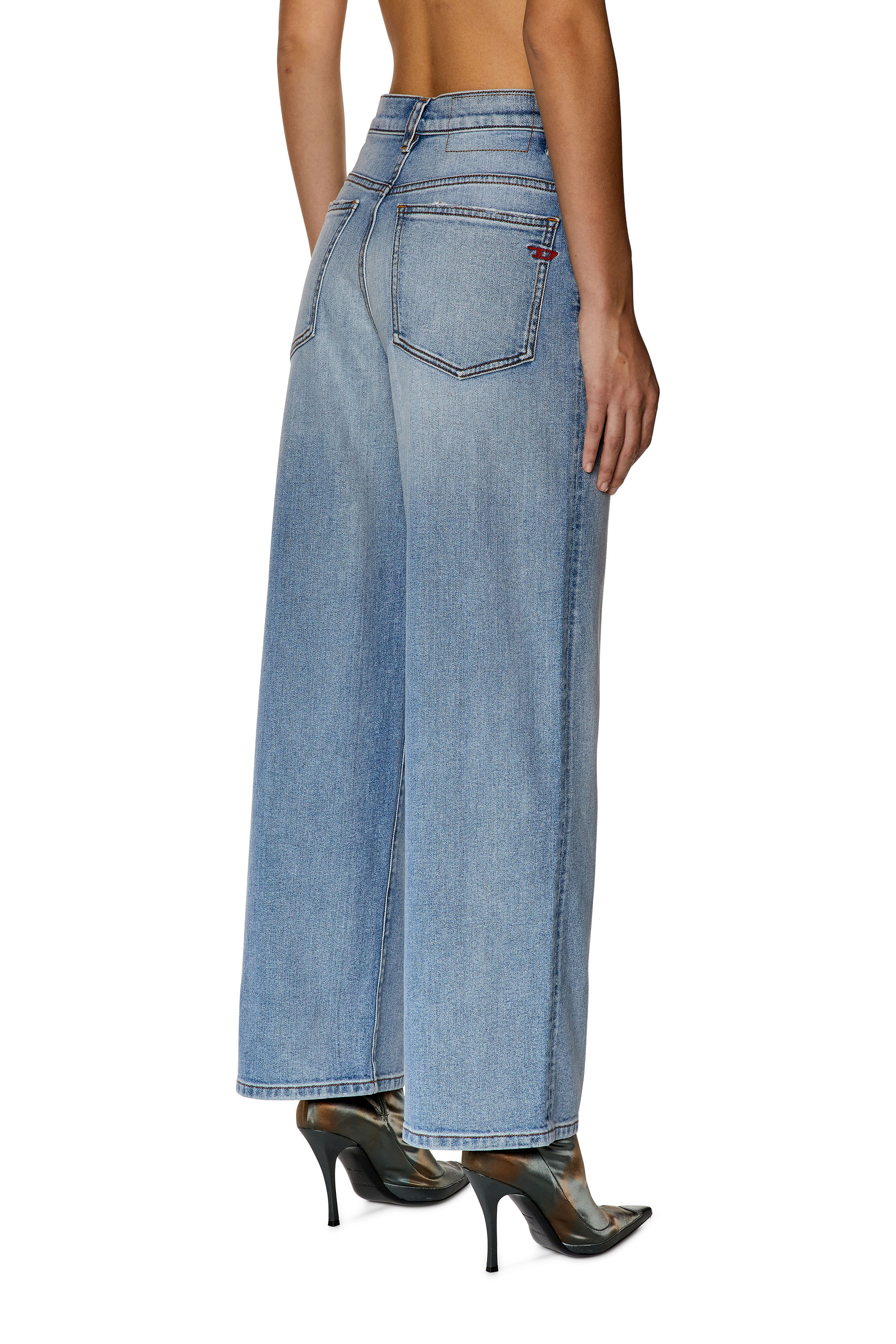 Women's Bootcut and Flare Jeans | Light Blue | Diesel 2000 Widee