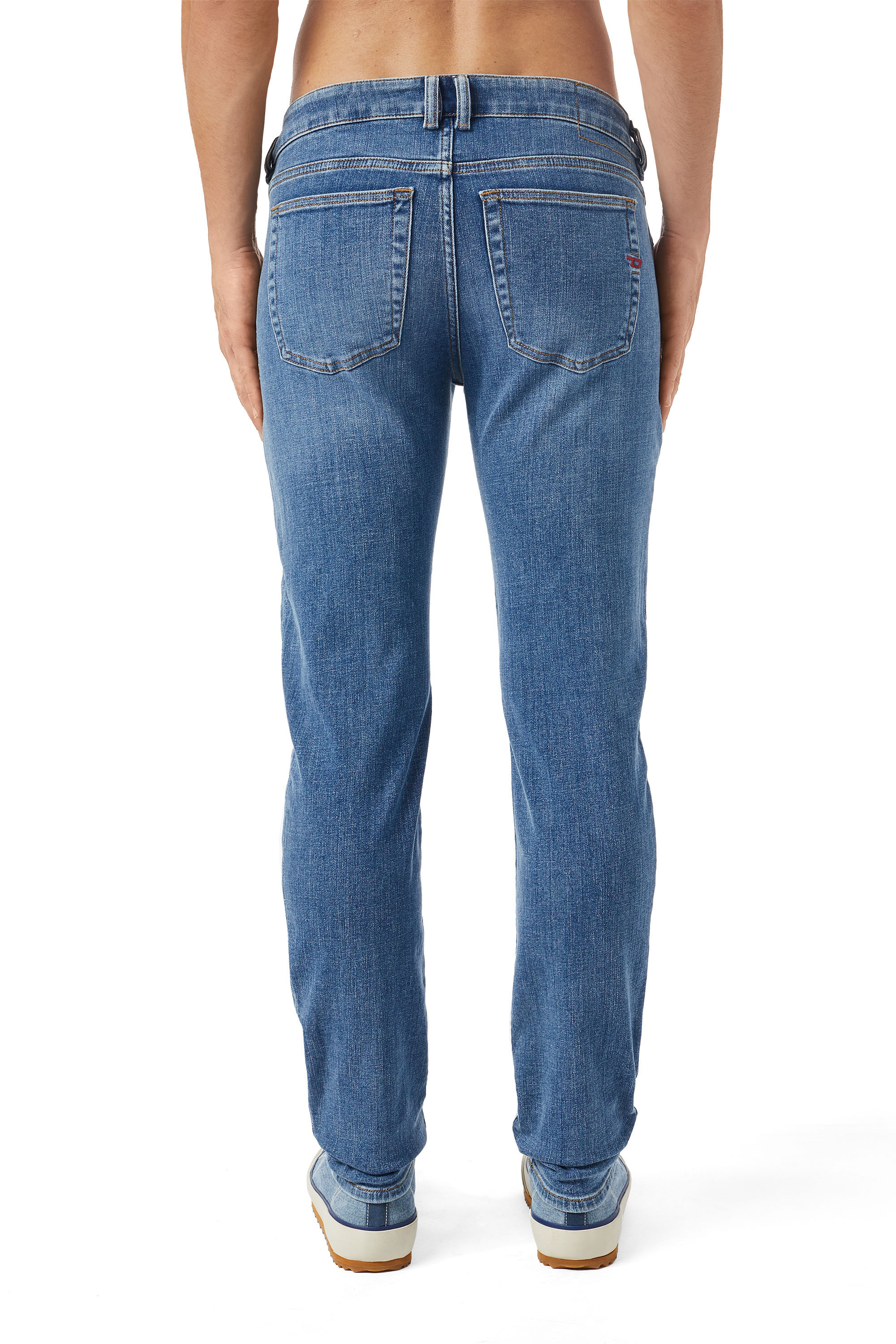 Diesel - Skinny Jeans 1979 Sleenker 09C01 Homme, Bleu moyen - Image 5