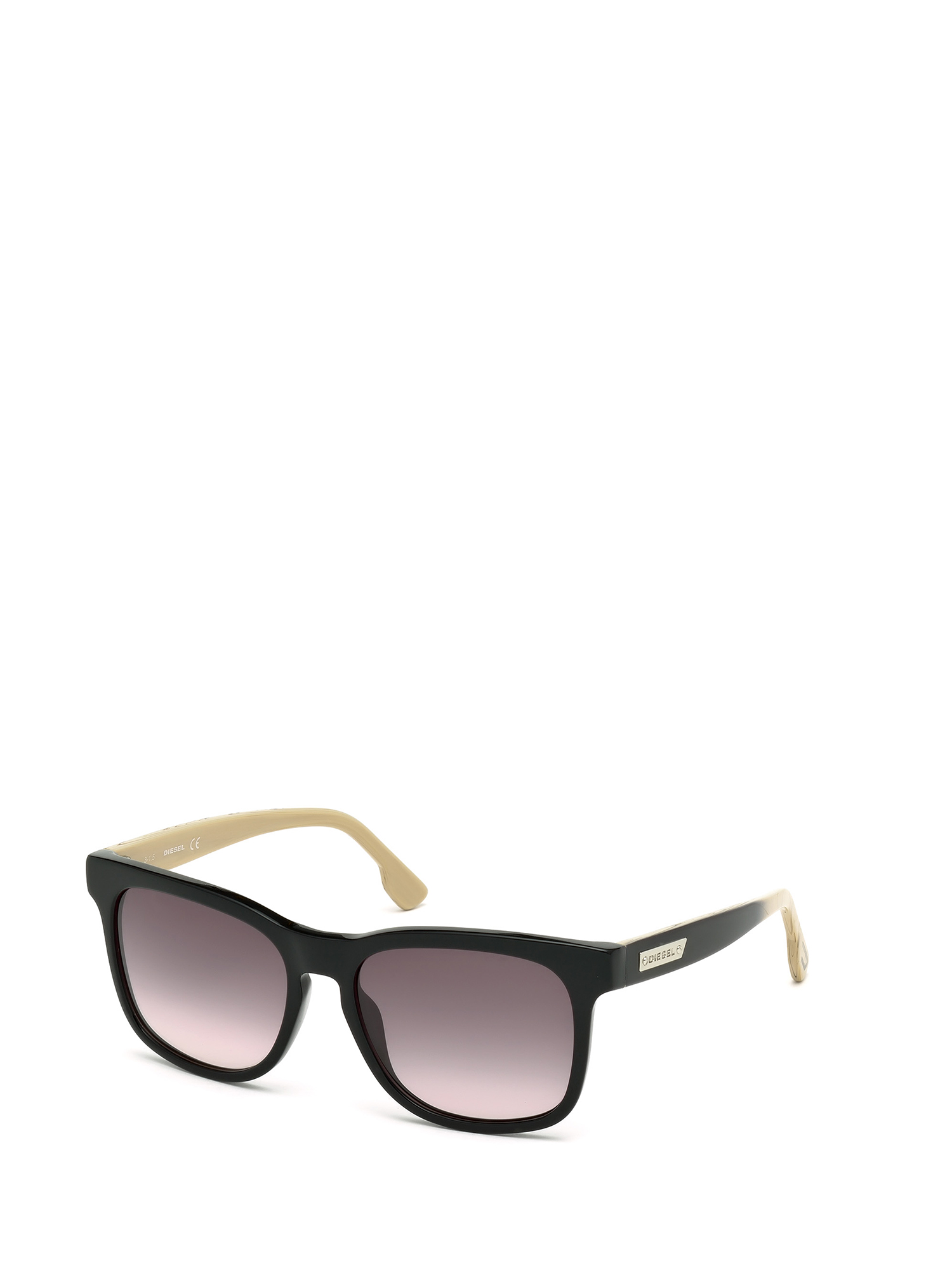Diesel - DL0151, Unisex's Eyewear with faded effects temples in Black - 3