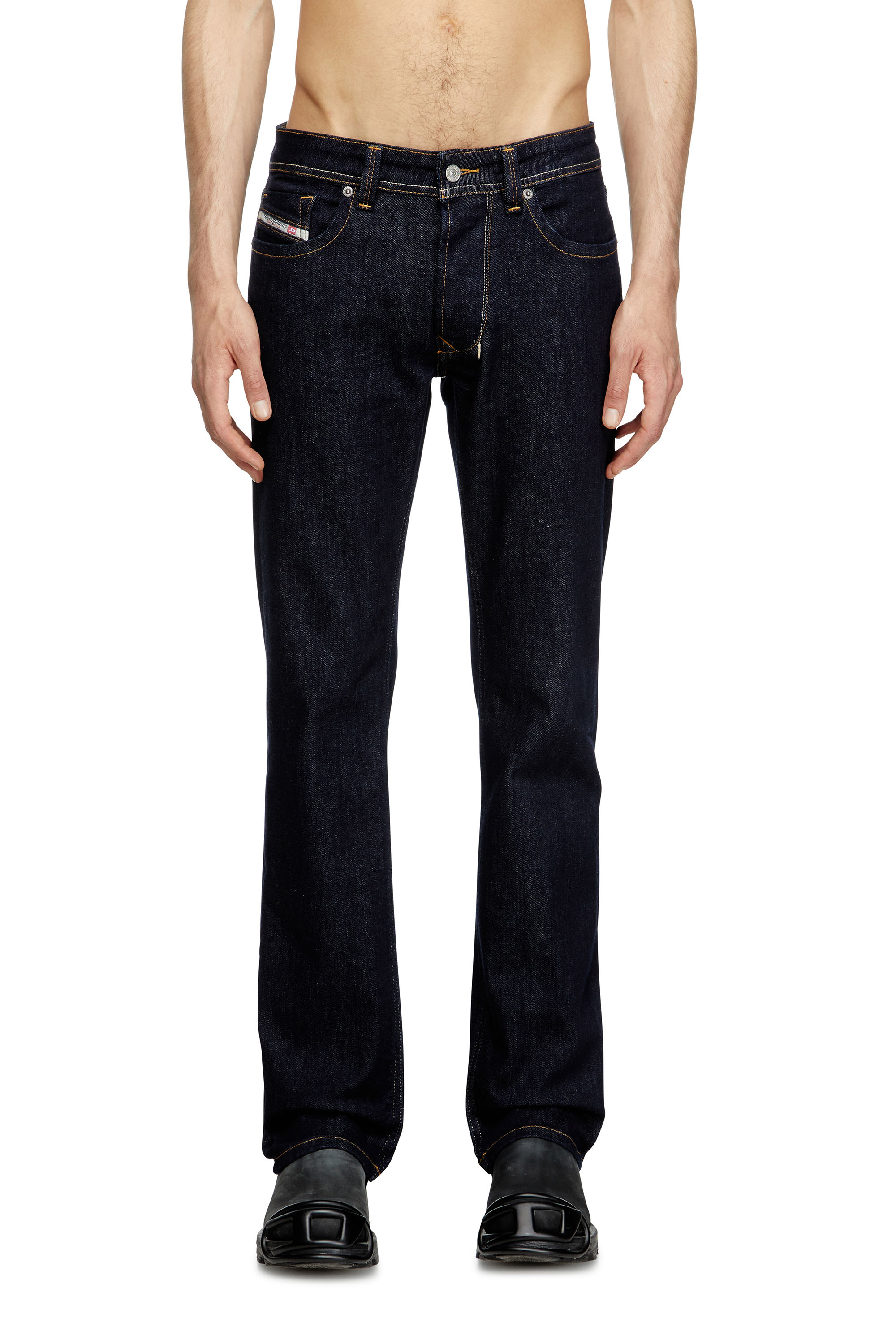 Regular Jeans 1985 Larkee 0DBEJ, Dark Blue Diesel - Man's Regular Jeans 1985 Larkee 0DBEJ, Dark Blue - 3