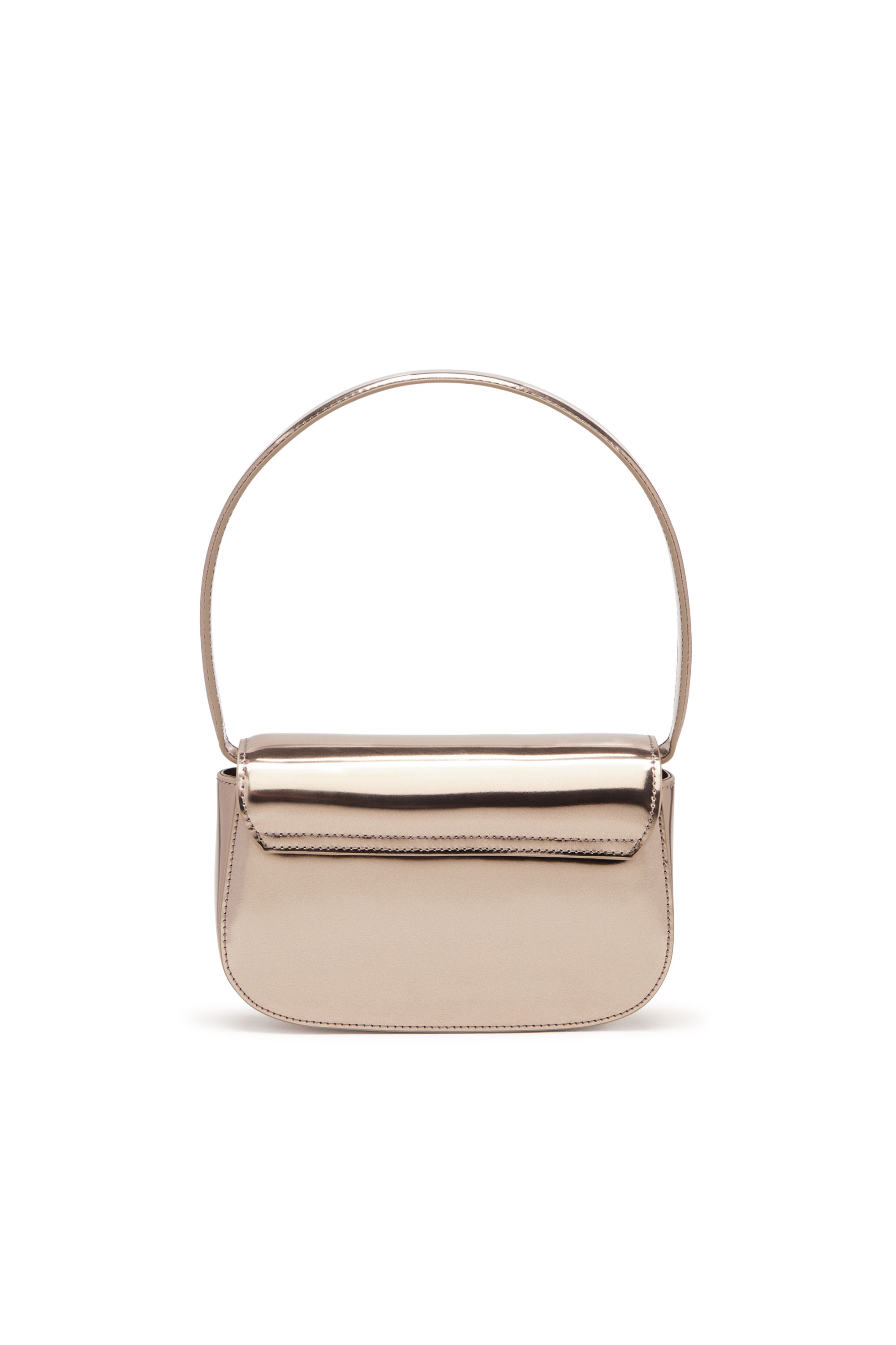 Diesel - 1DR, Female's 1DR-Iconic shoulder bag in mirrored leather in Bronze - 2