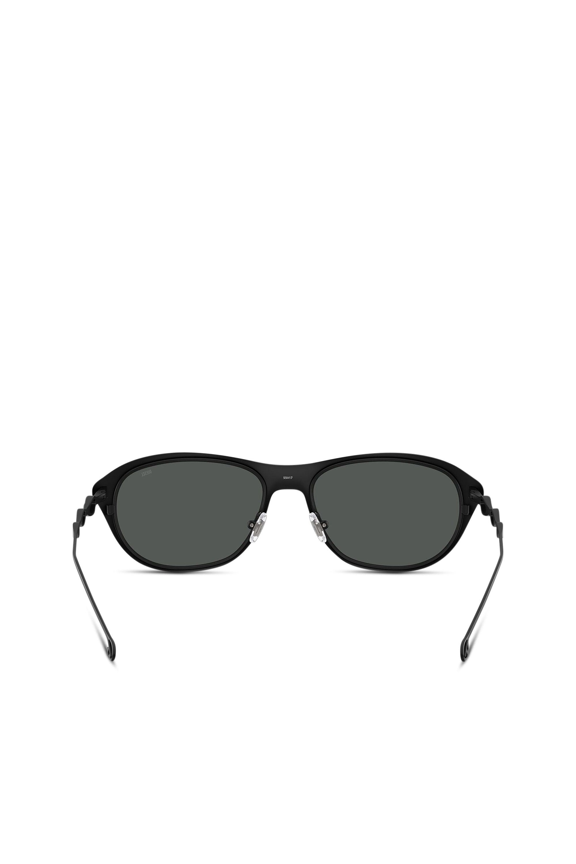 Diesel - 0DL1011, Unisex's Rectangle sunglasses in Black/Green - 3