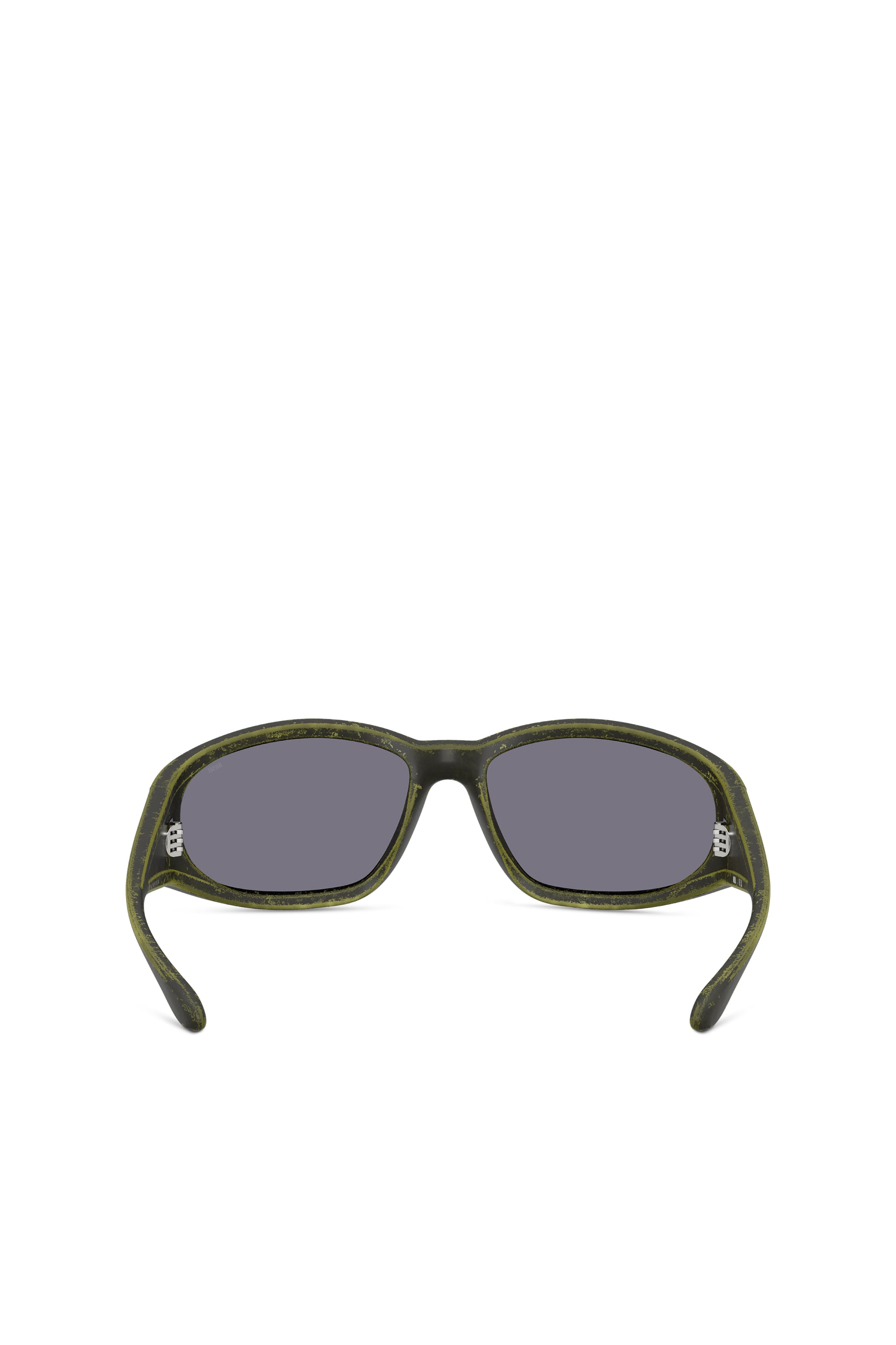 Diesel - 0DL3002, Unisex's Rectangular sunglasses in acetate in Green - 3