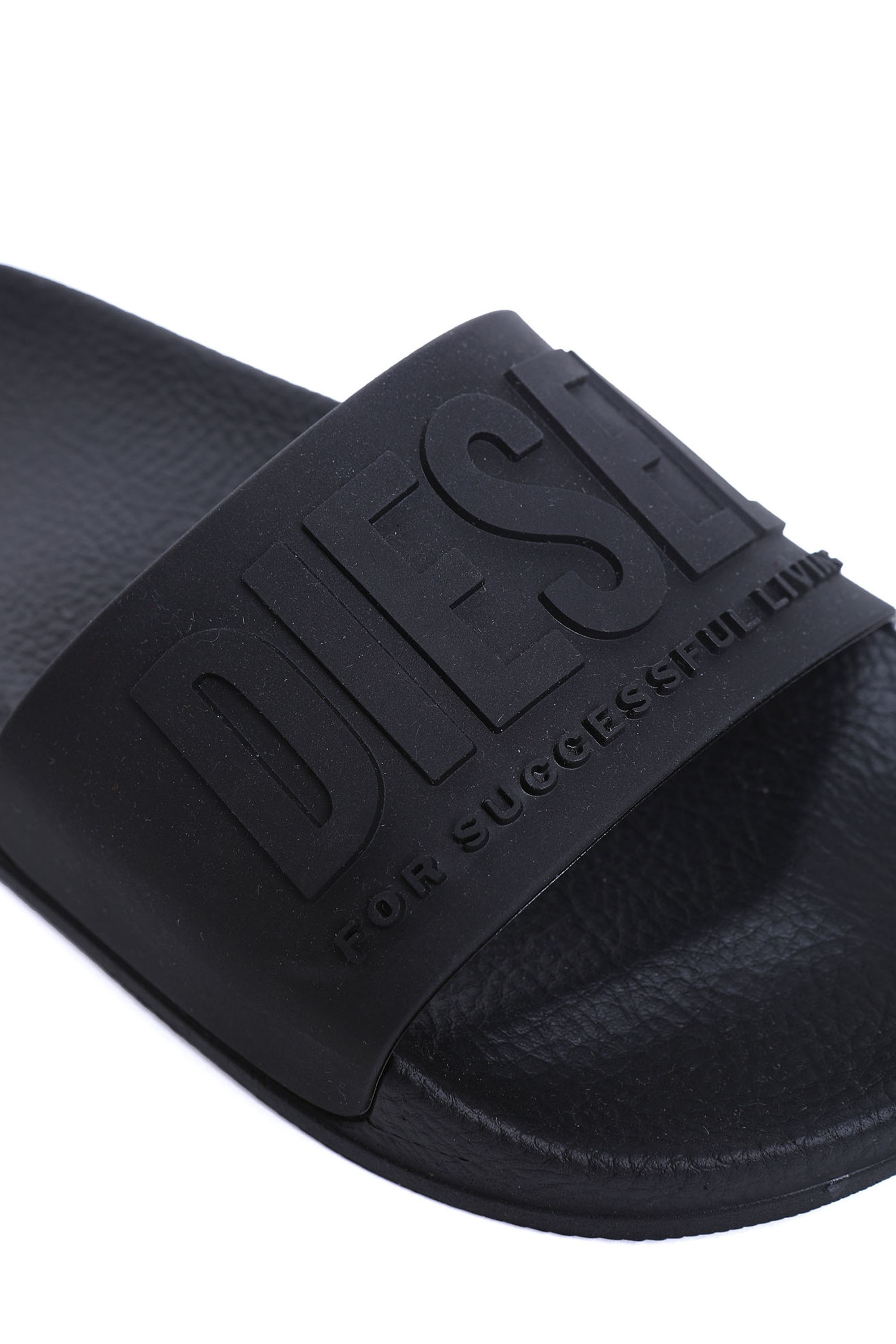SA-MAYEMI CC: Pool slides with embossed logo | Diesel SA-MAYEMI CC: Pool slides with embossed logo | Diesel