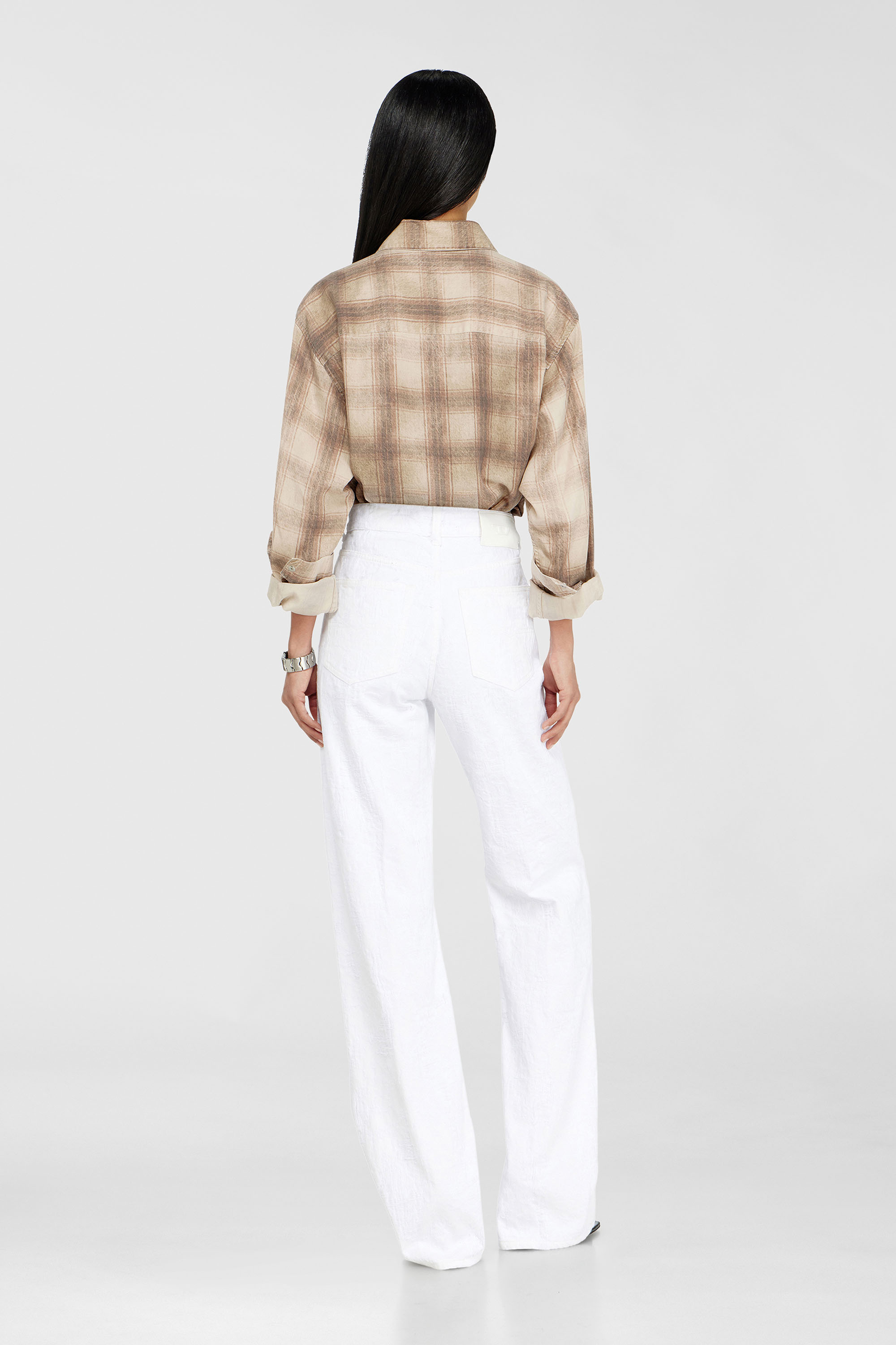 Diesel - Regular Jeans 1971 D-Sent 007EX Femme, Blanc - Image 3